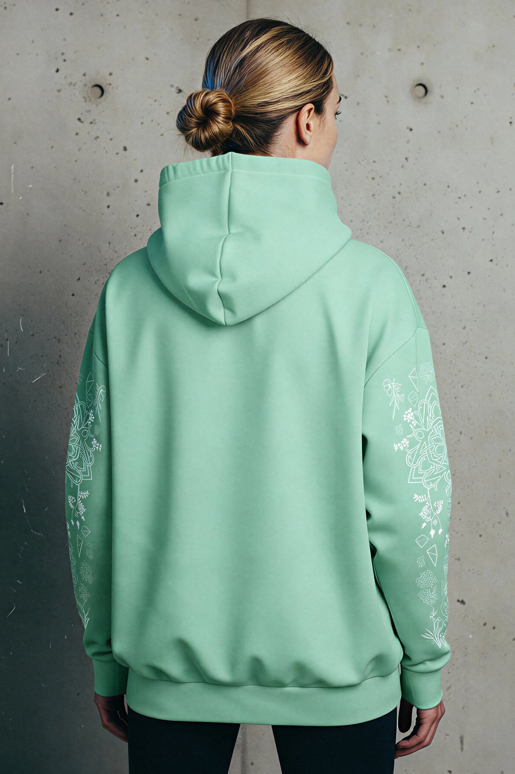 Oversized Heavy Hoodie - JellyMint
