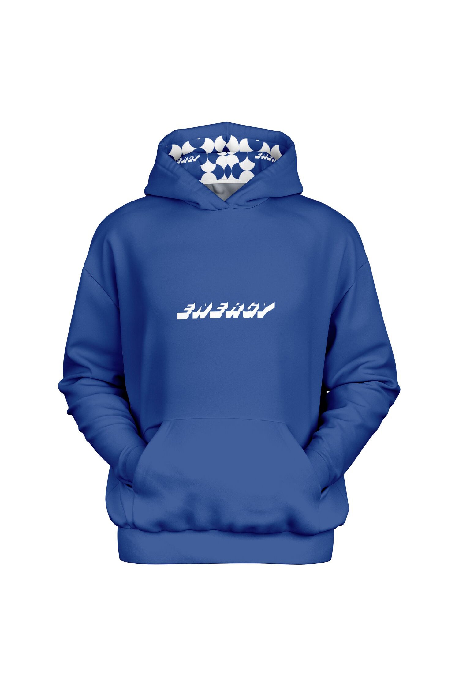 Oversized Heavy Hoodie - LuminousBlue