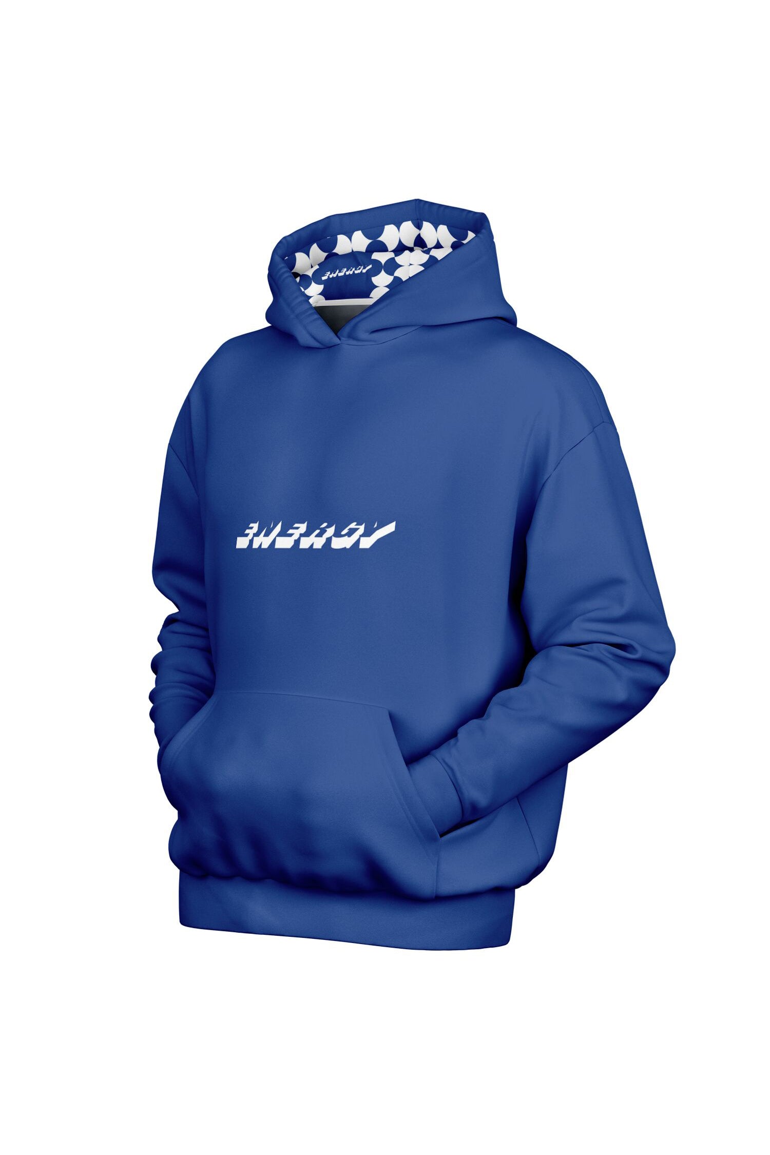 Oversized Heavy Hoodie - LuminousBlue