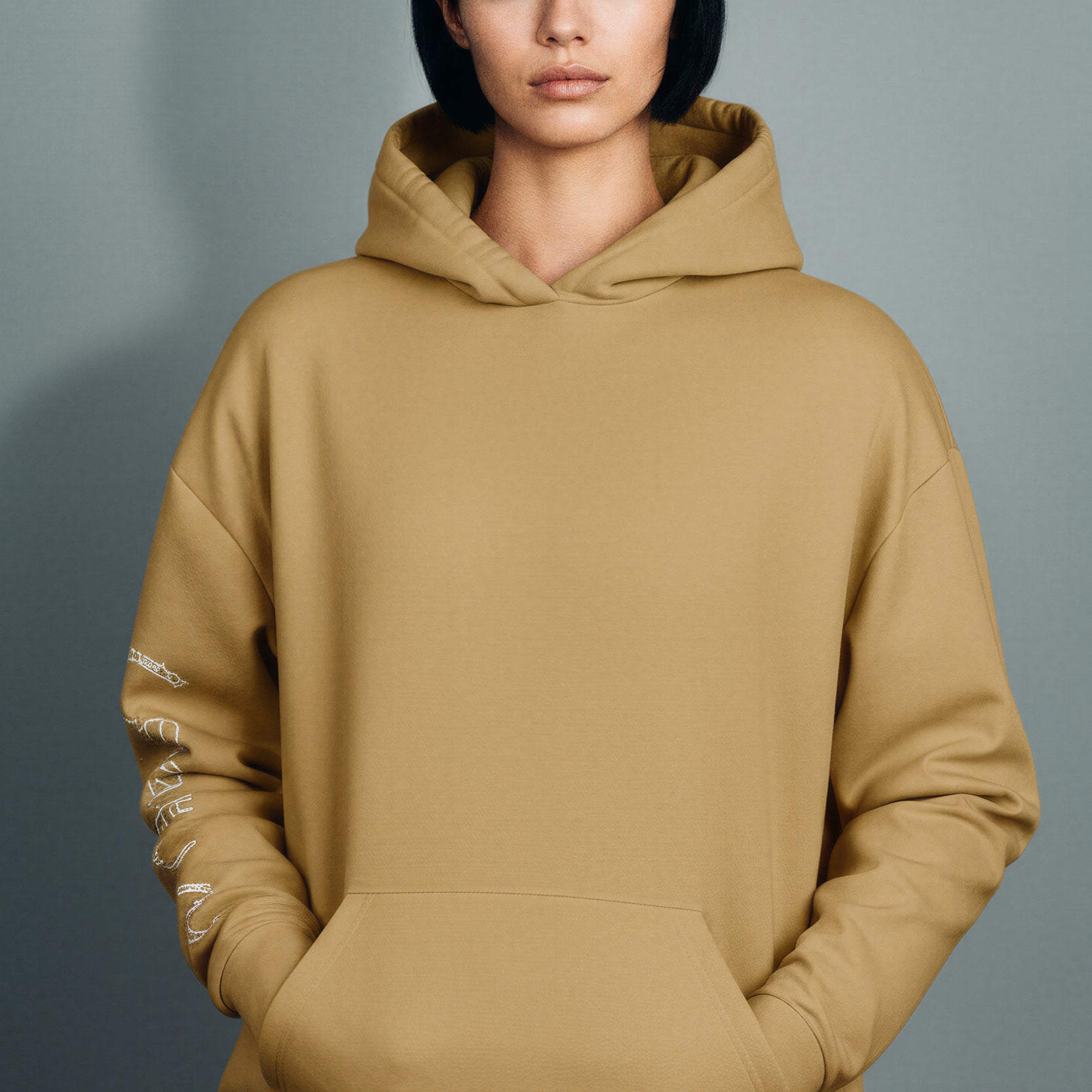 Oversized Heavy Hoodie - Maize