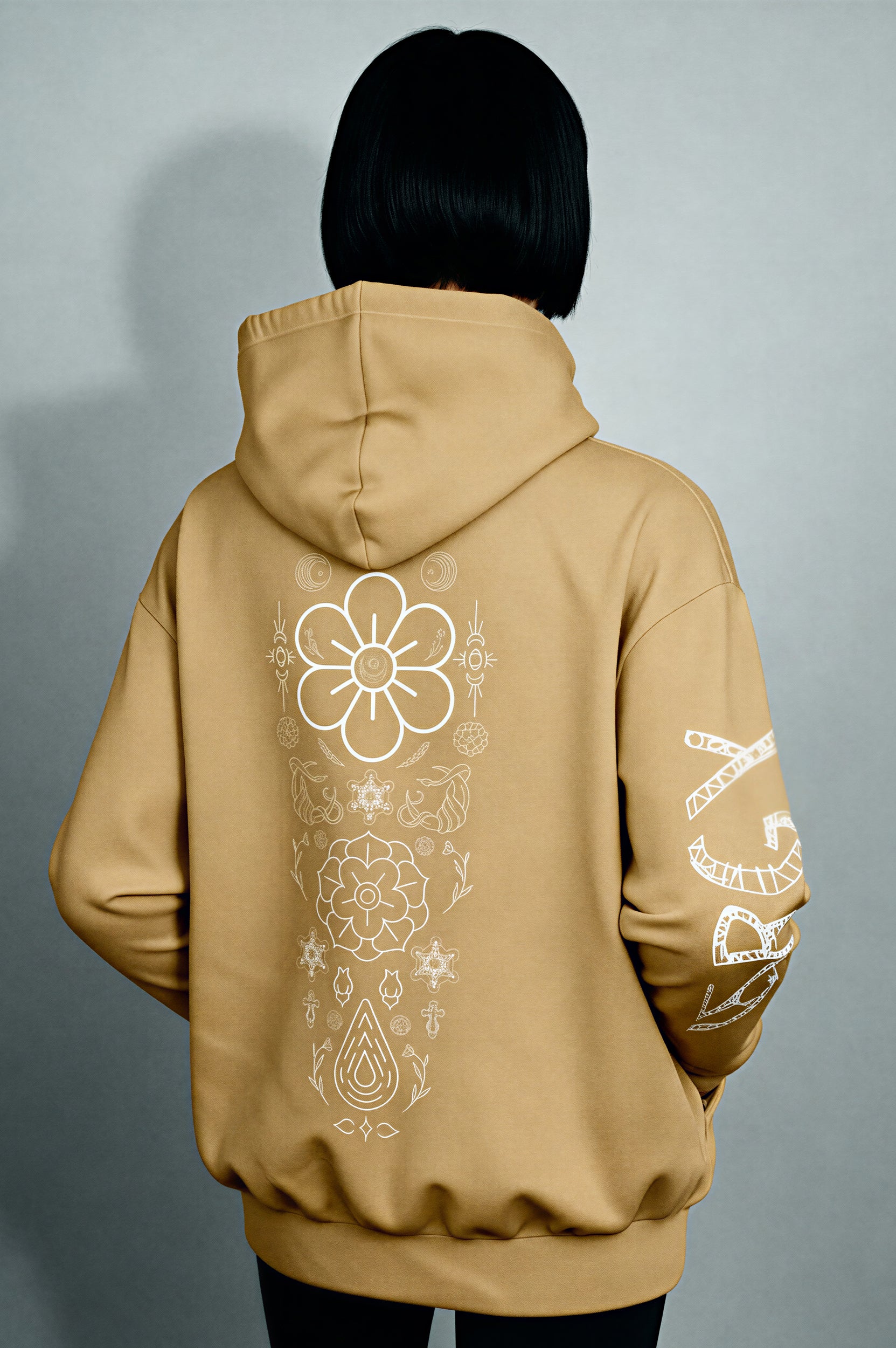 Oversized Heavy Hoodie - Maize