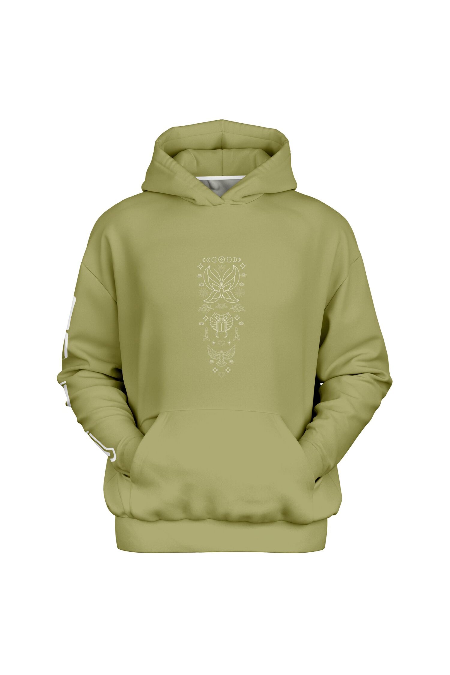 Oversized Heavy Hoodie - MeadowlandGreen
