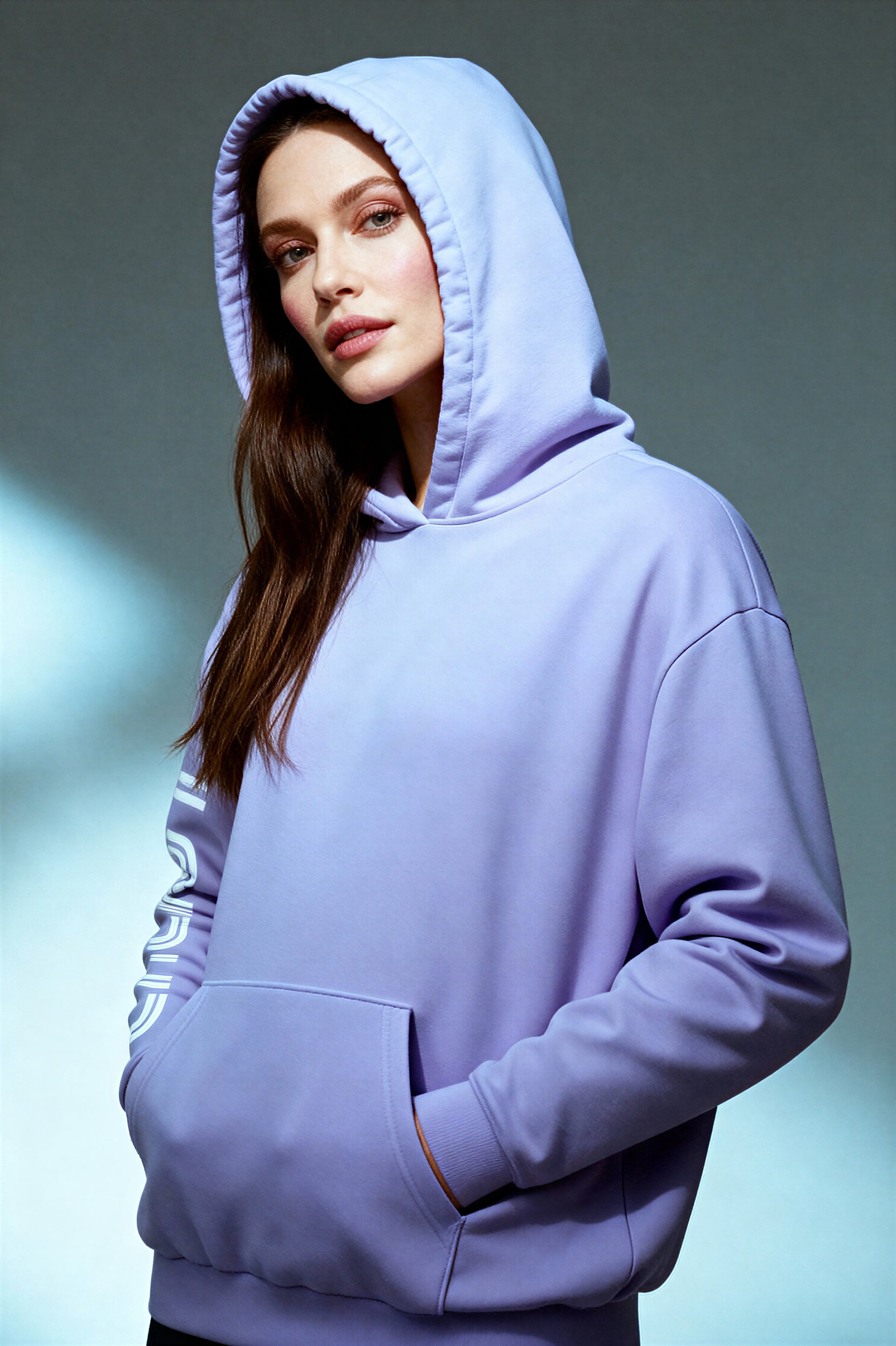 Oversized Heavy Hoodie - PeacefulLilac