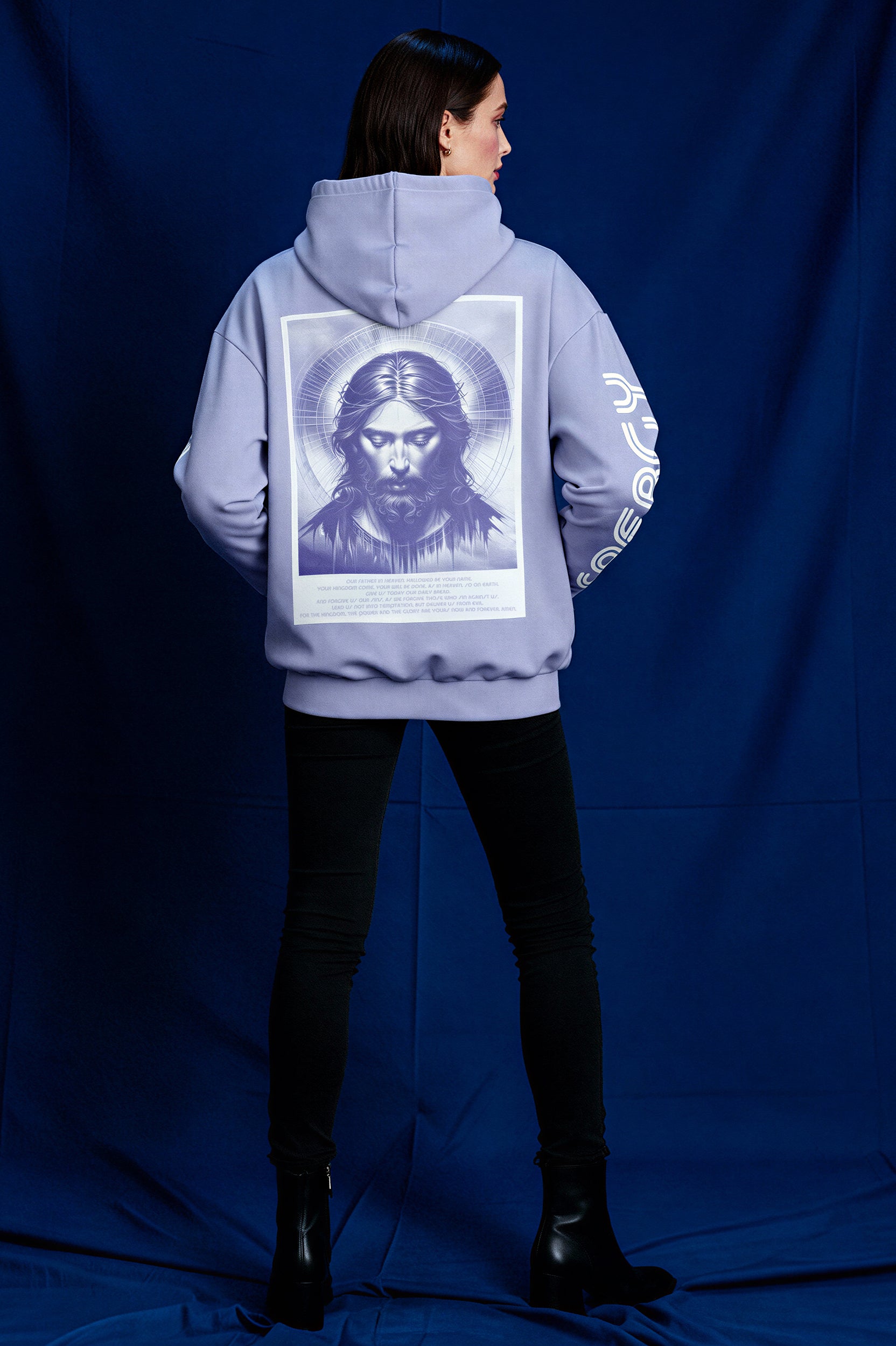 Oversized Heavy Hoodie - PeacefulLilac