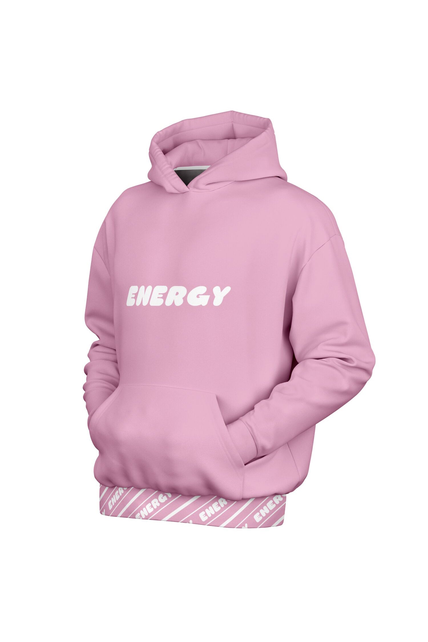 Oversized Heavy Hoodie - PopPink