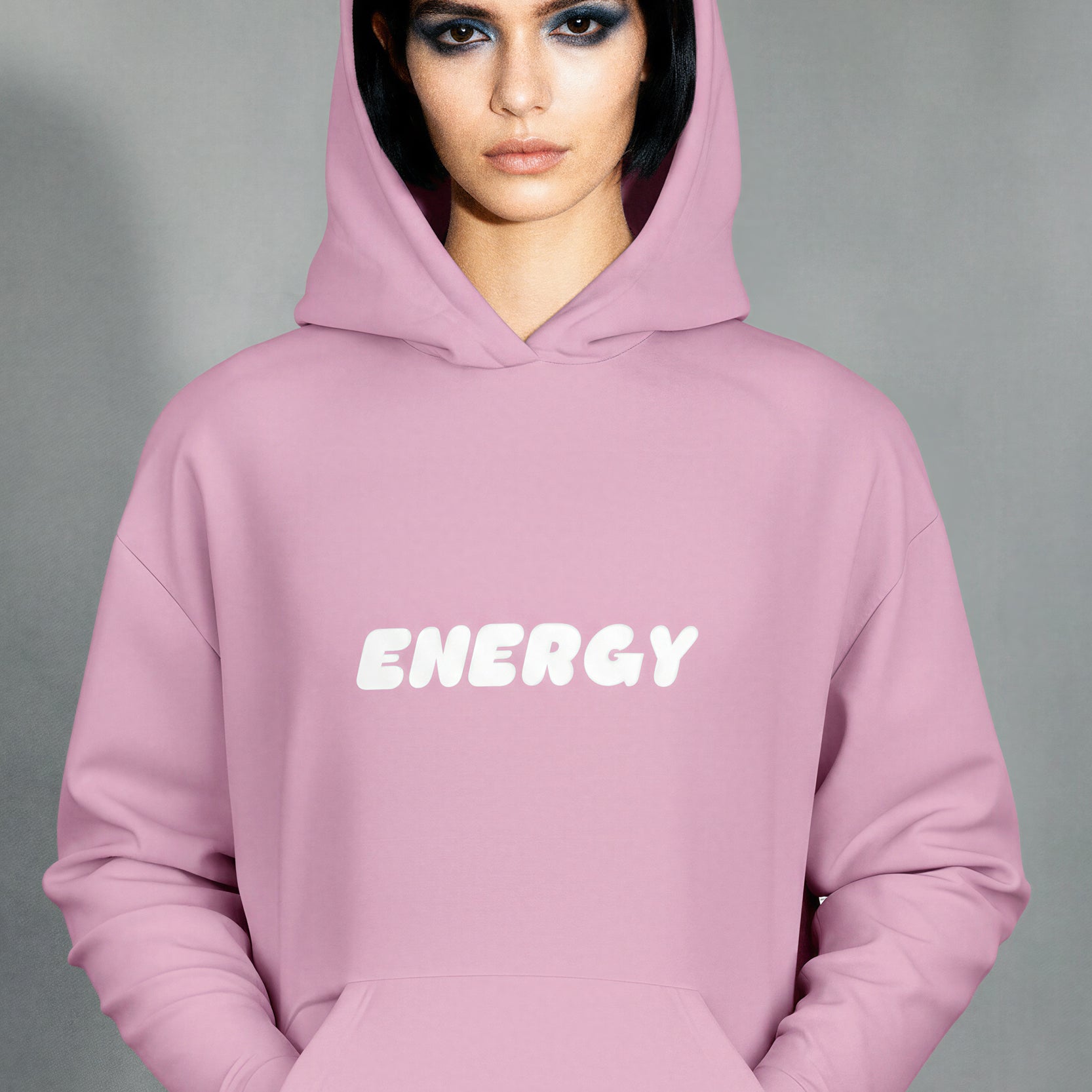 Oversized Heavy Hoodie - PopPink