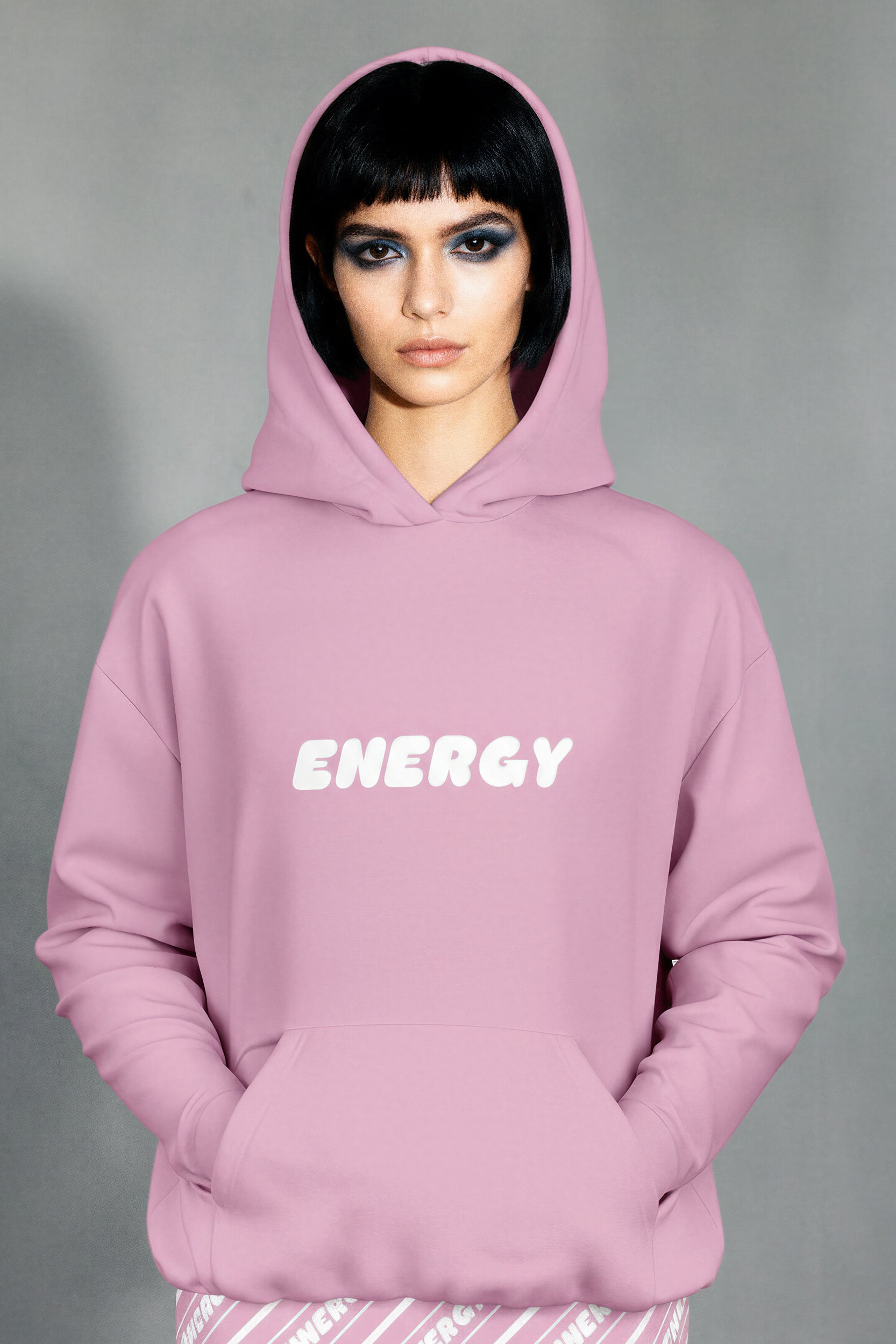 Oversized Heavy Hoodie - PopPink