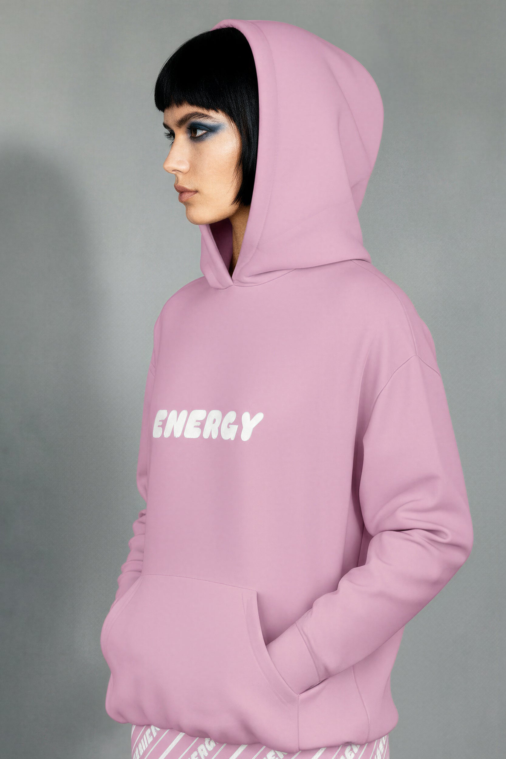 Oversized Heavy Hoodie - PopPink