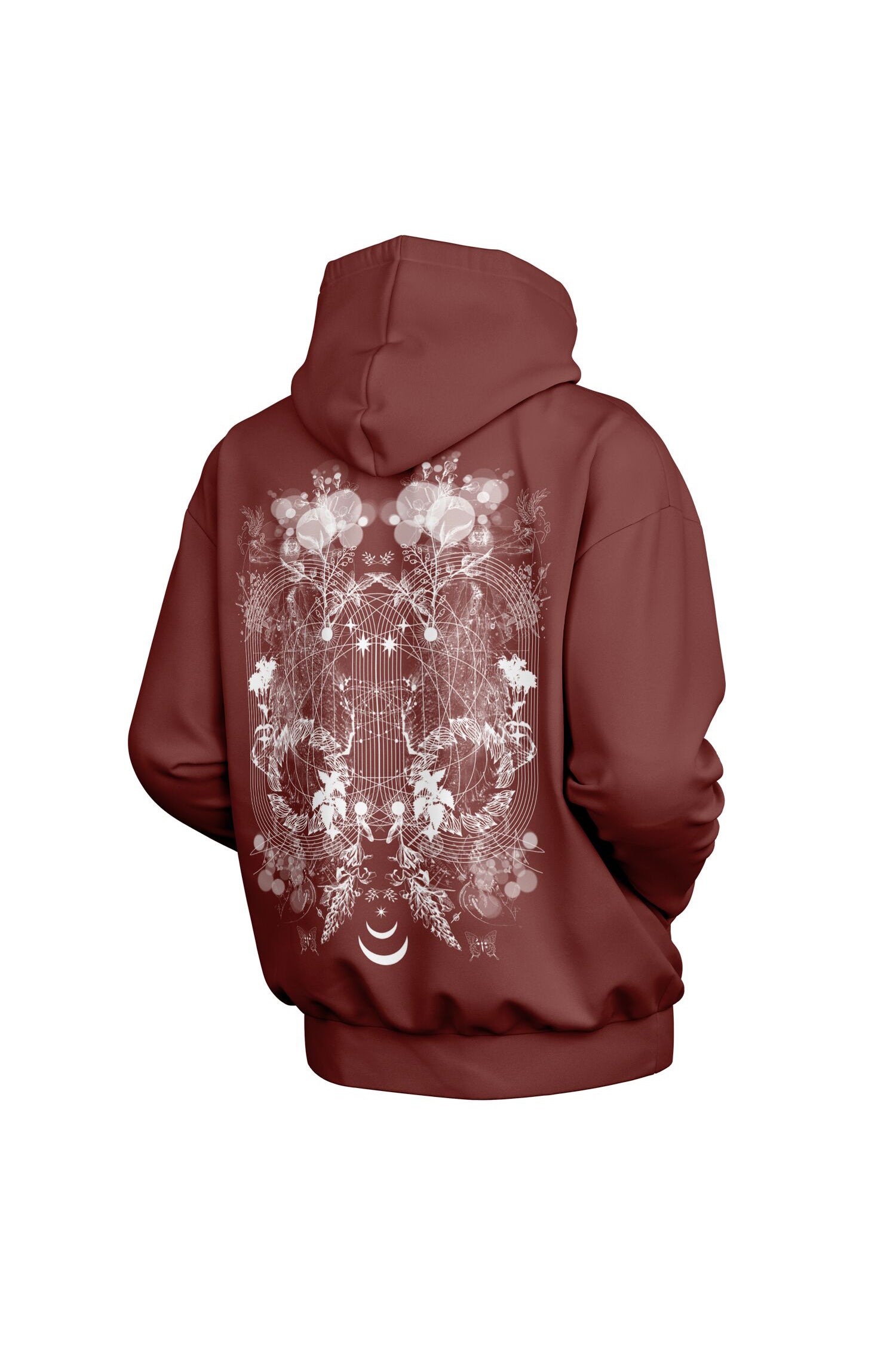 Oversized Heavy Hoodie - Russet