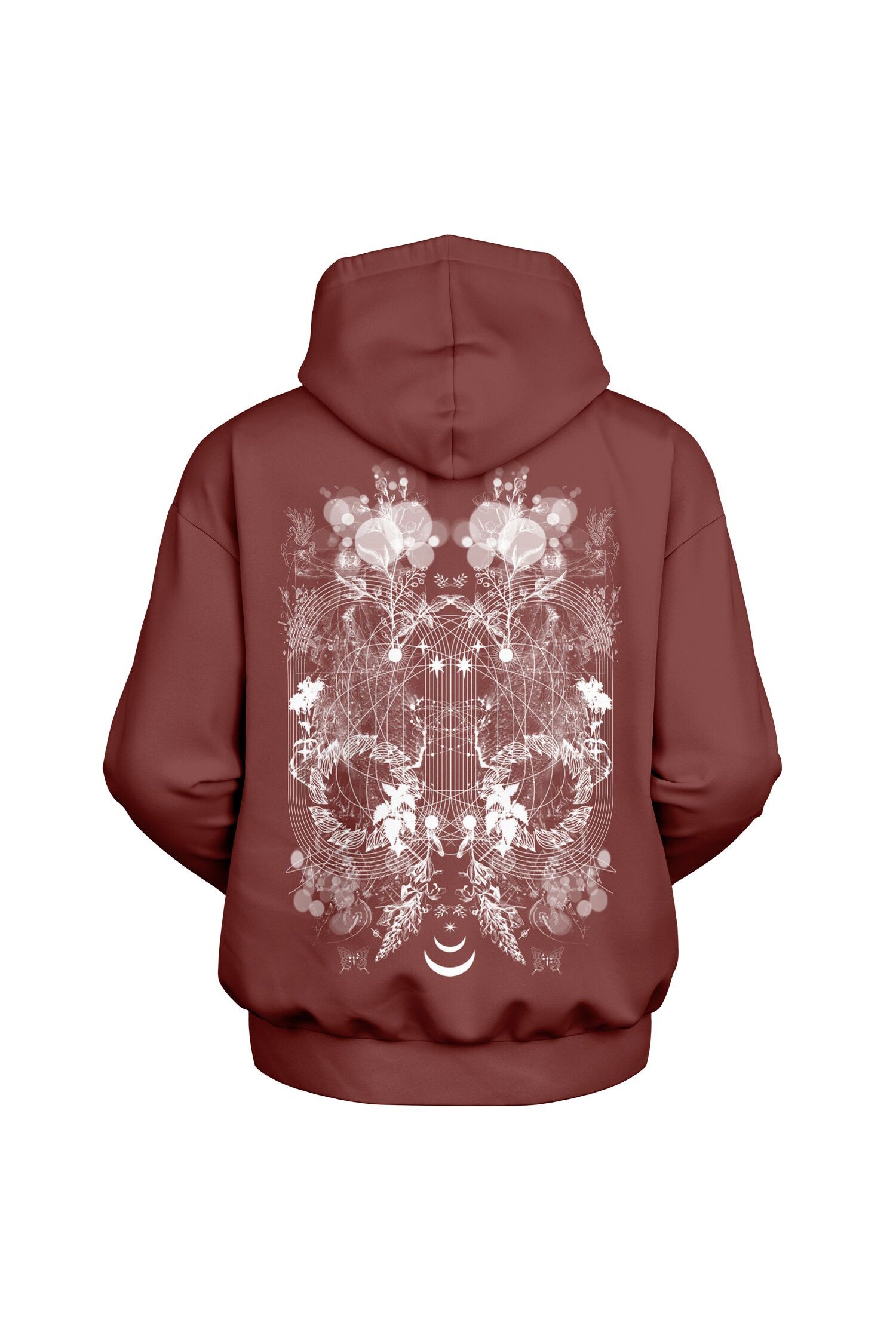 Oversized Heavy Hoodie - Russet