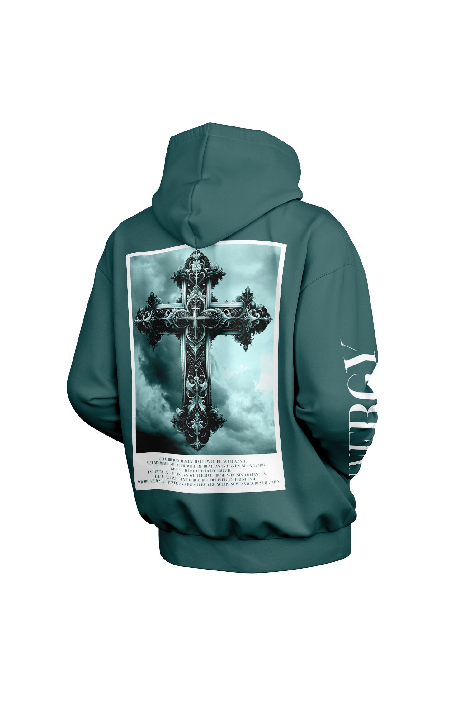 Oversized Heavy Hoodie - TransformativeTeal