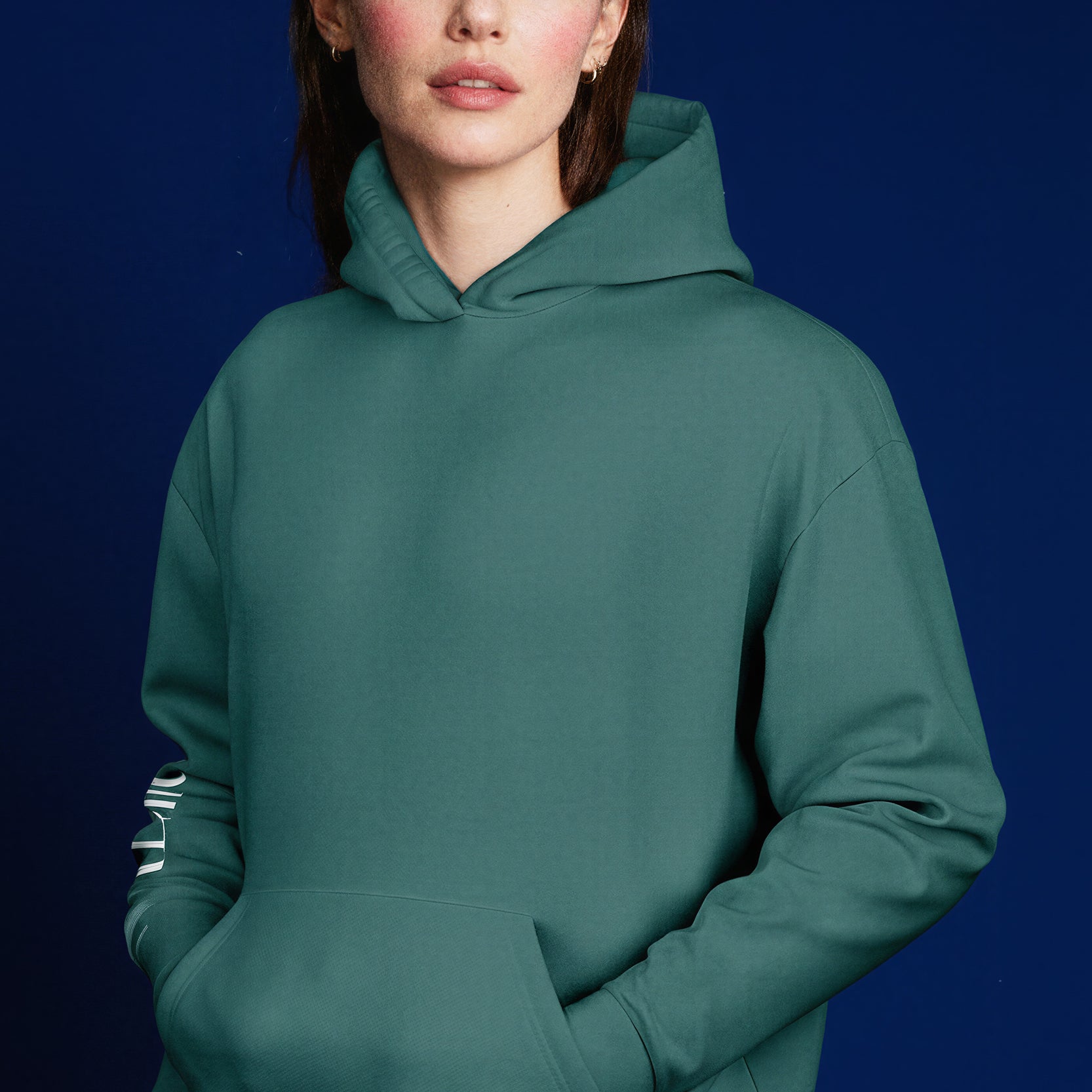 Oversized Heavy Hoodie - TransformativeTeal