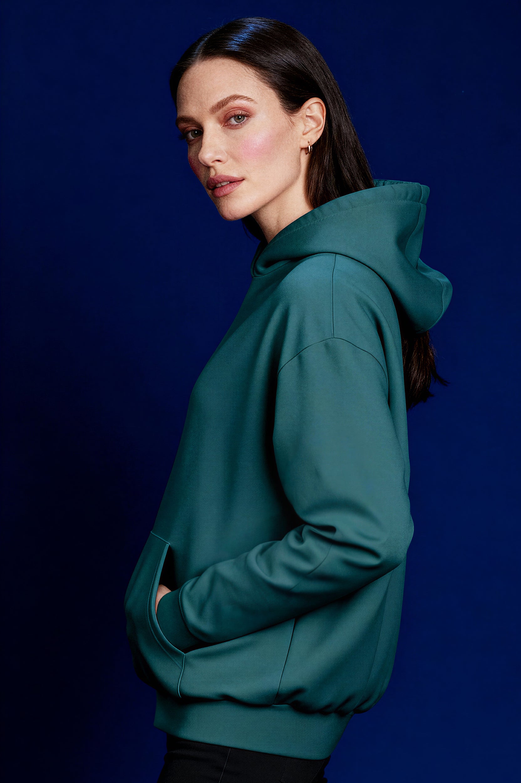 Oversized Heavy Hoodie - TransformativeTeal