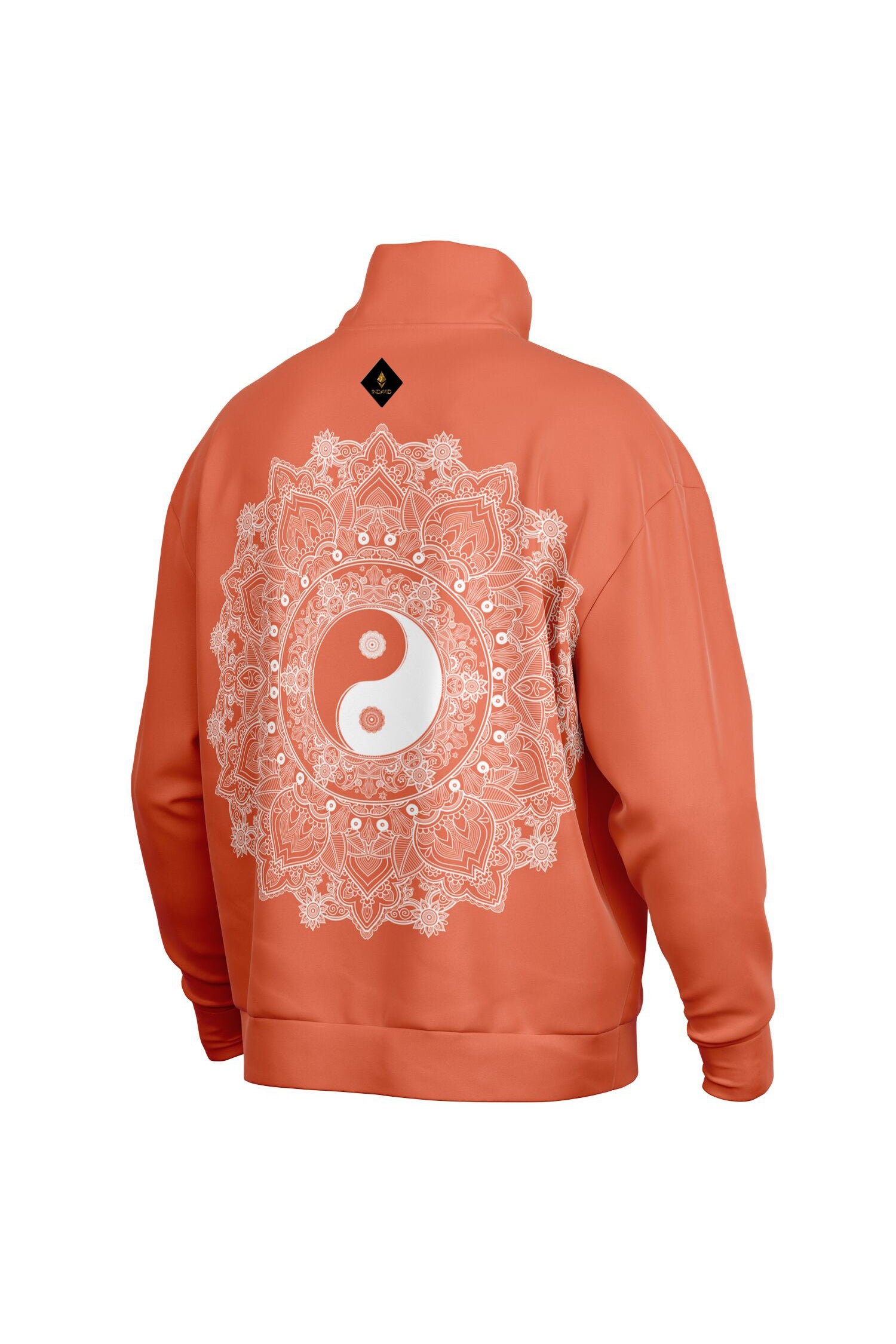 Oversized Heavy Zip Sweatshirt - EnergyOrange