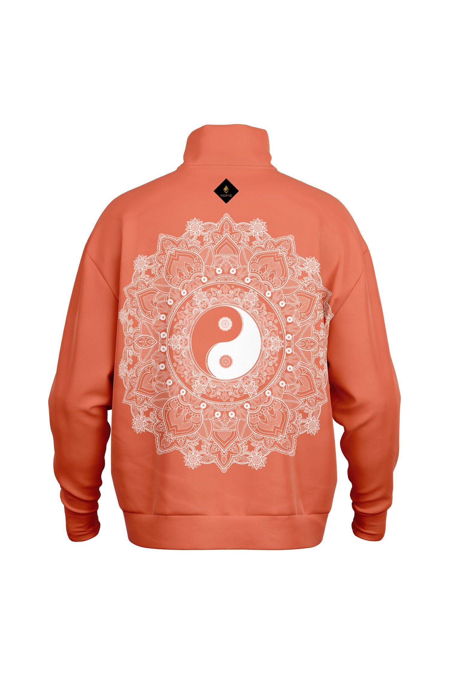 Oversized Heavy Zip Sweatshirt - EnergyOrange