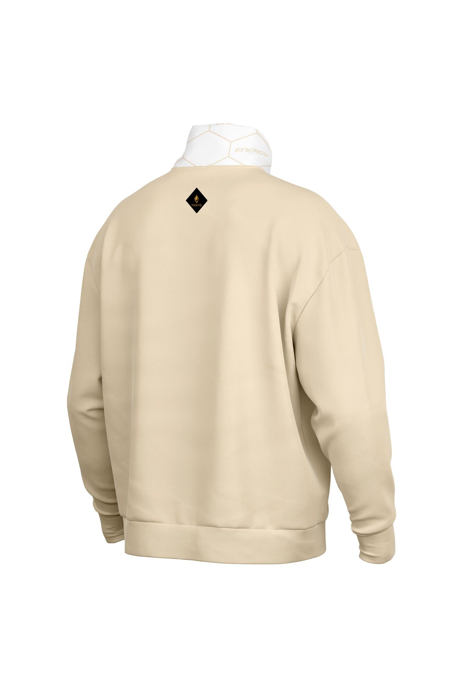 Oversized Heavy Zip Sweatshirt - WaxPaper