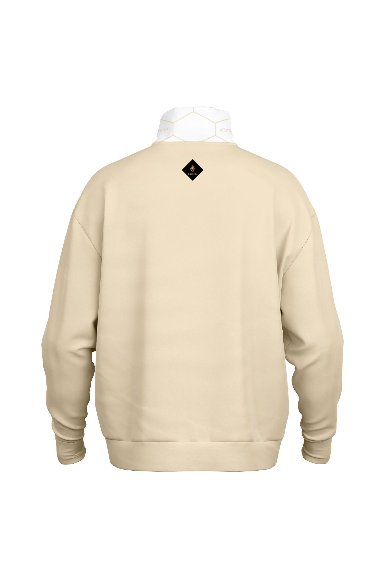 Oversized Heavy Zip Sweatshirt - WaxPaper