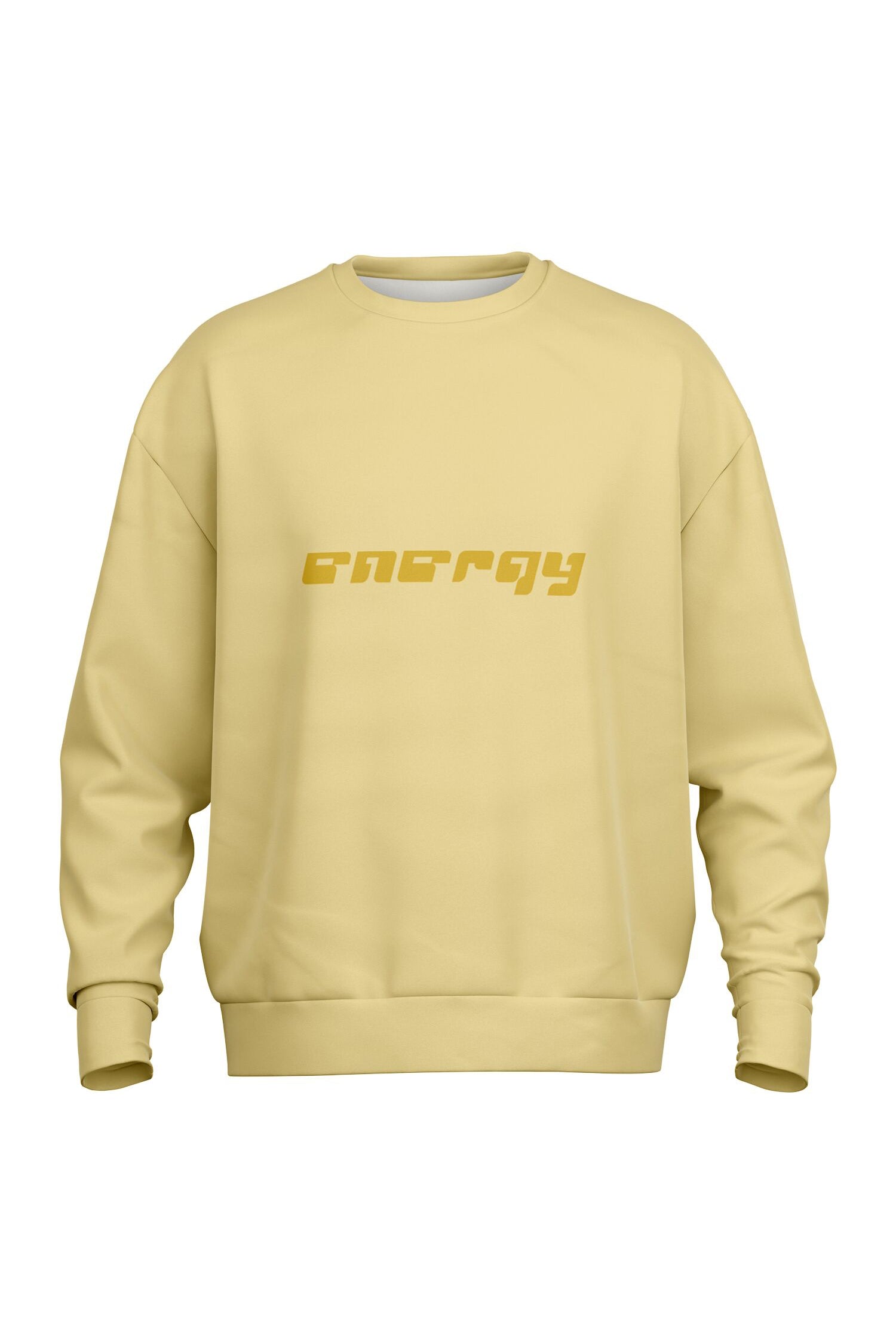 Oversized Heavy Sweatshirt - AmberHaze