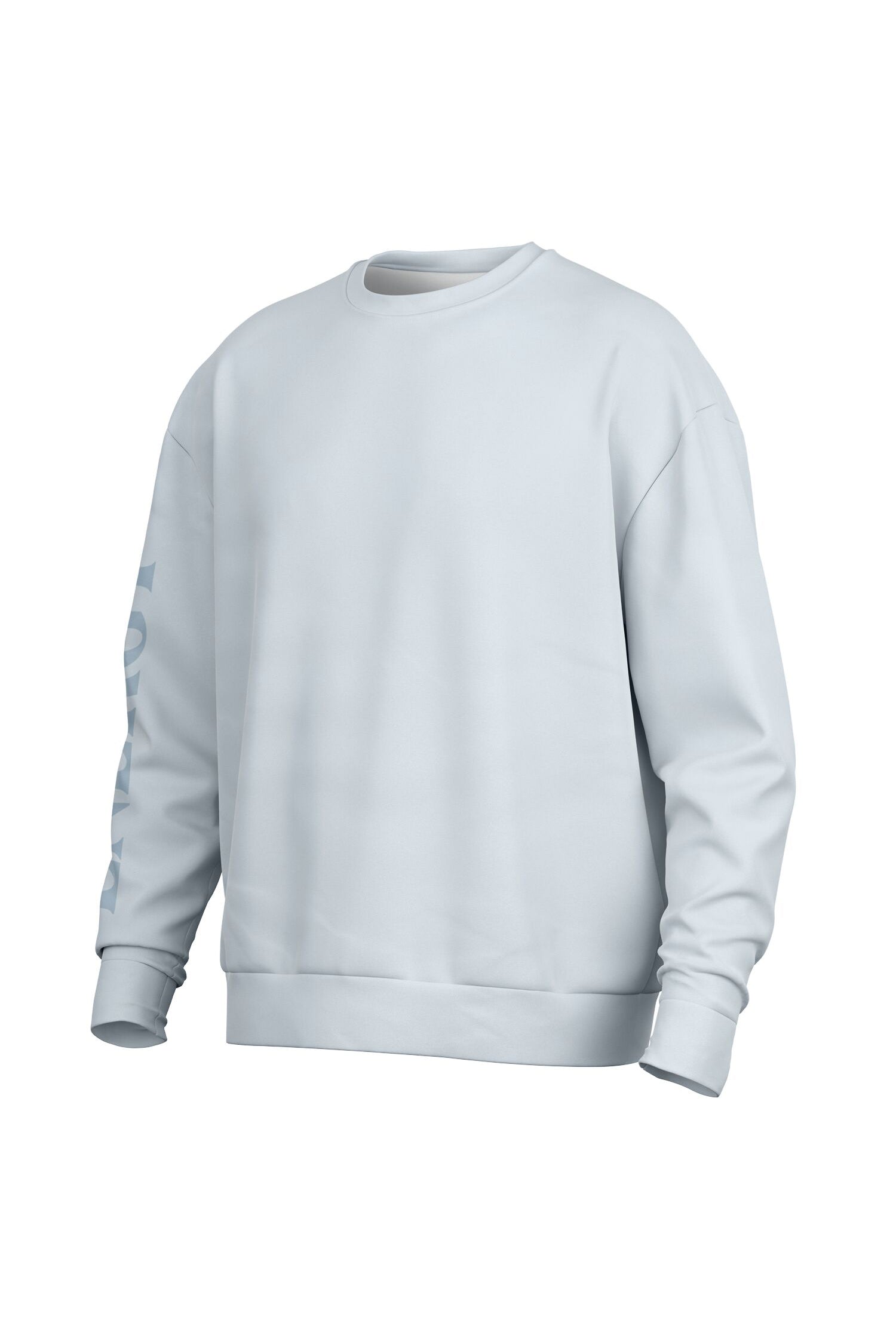 Oversized Heavy Sweatshirt - AuraBlue