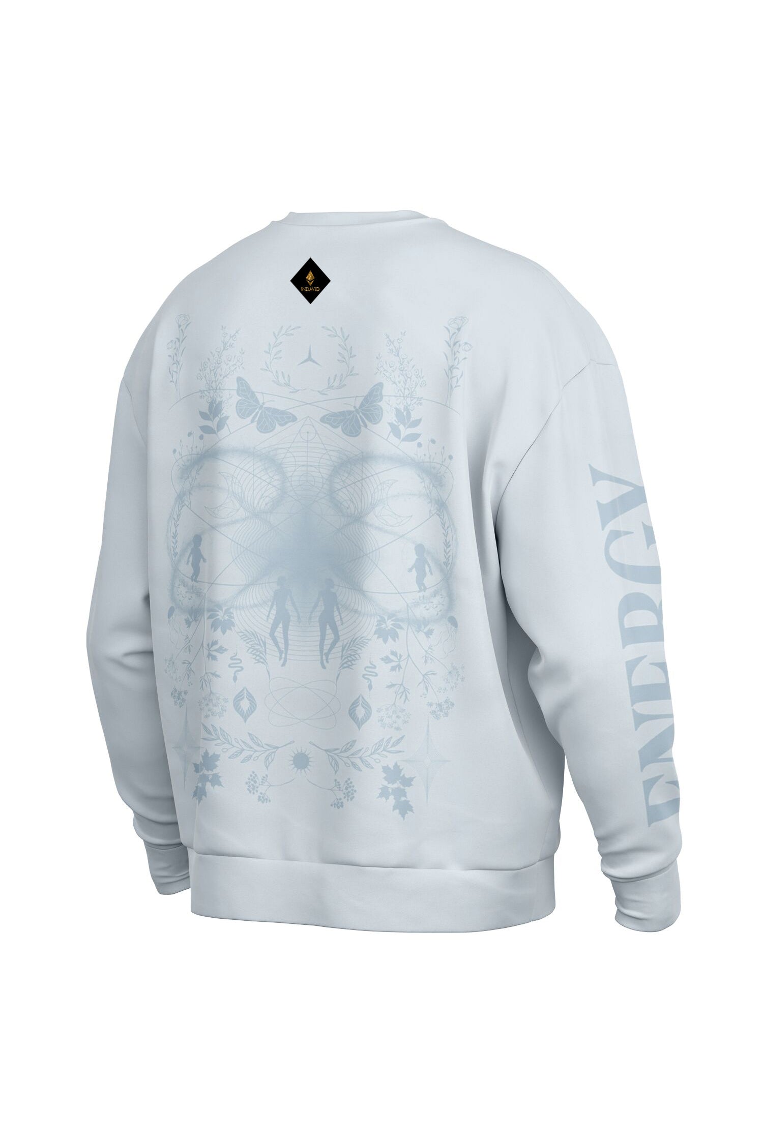 Oversized Heavy Sweatshirt - AuraBlue