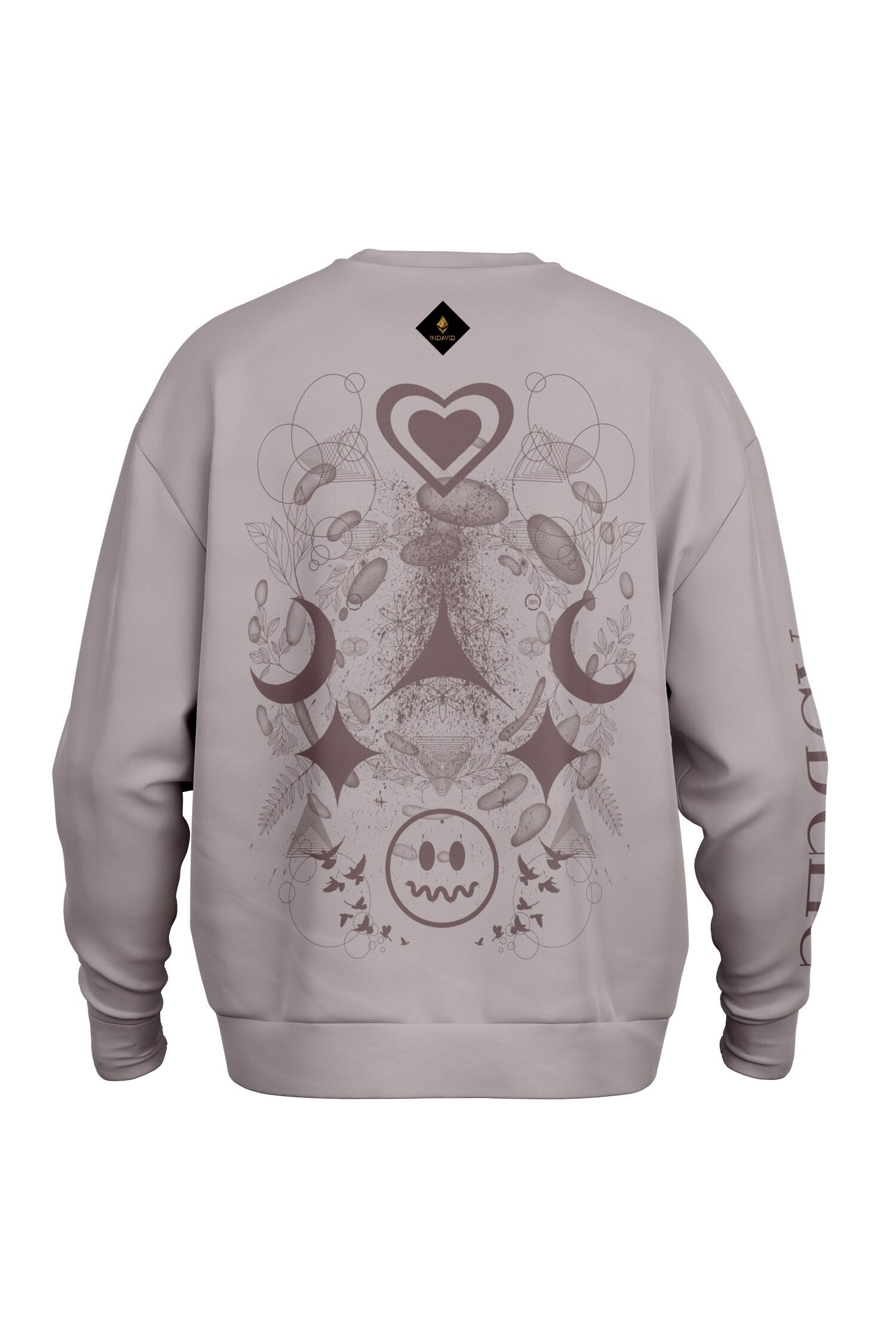 Oversized Heavy Sweatshirt - CacaoPowder