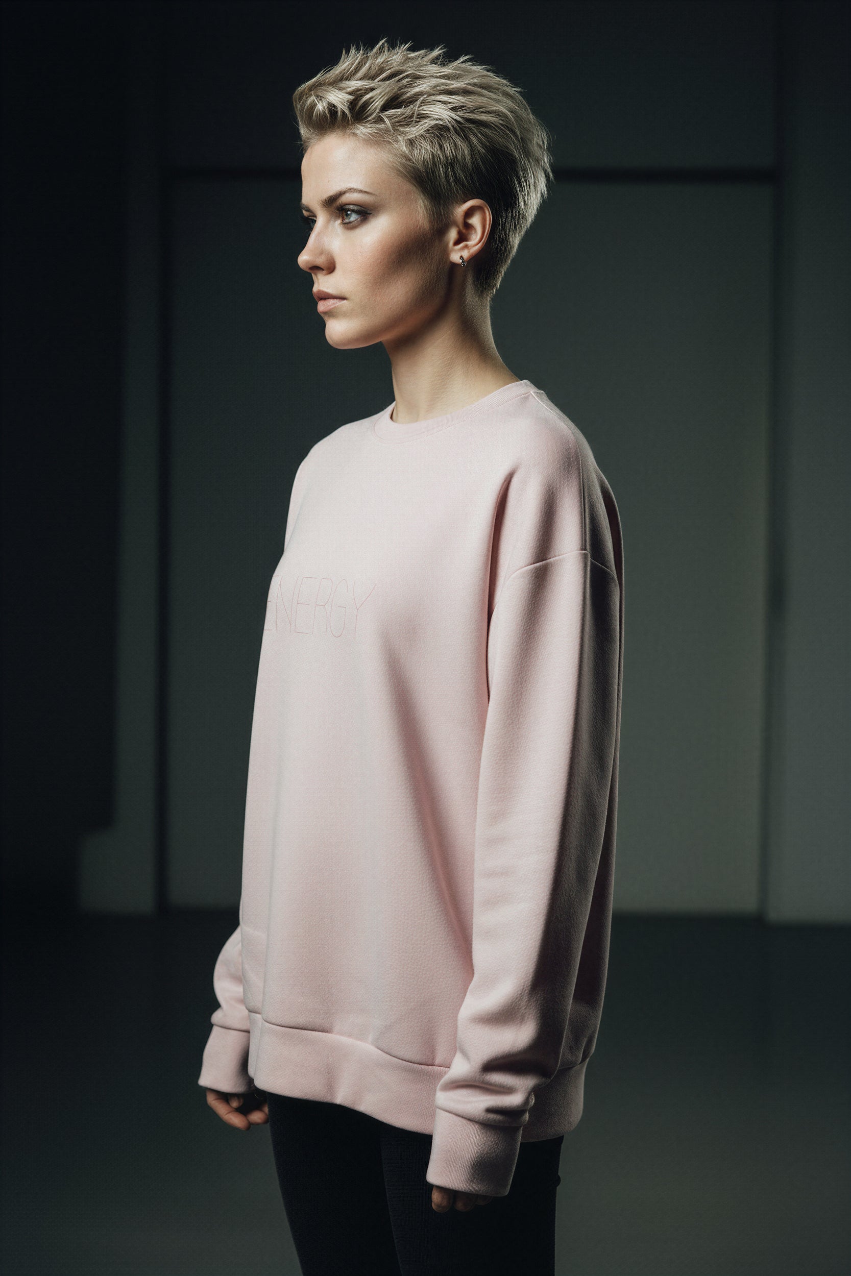 Oversized Heavy Sweatshirt - Clay