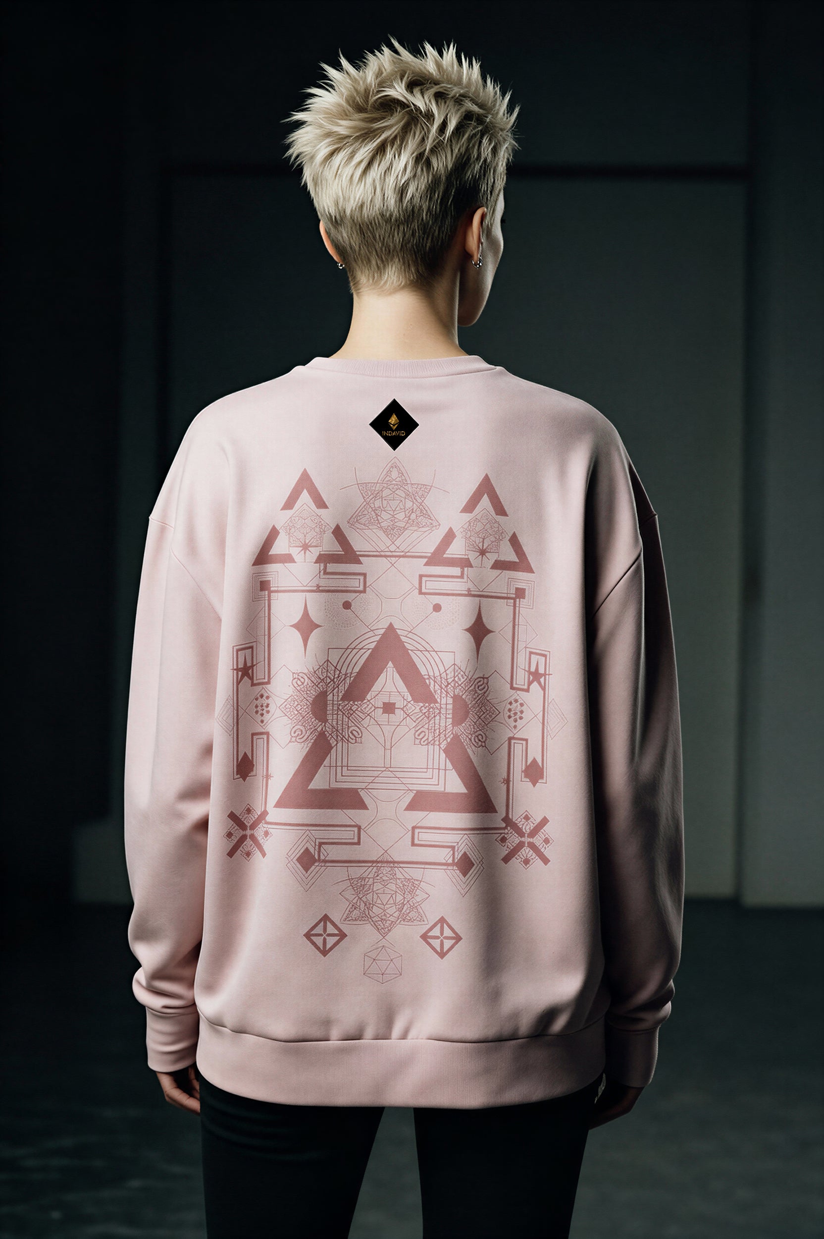 Oversized Heavy Sweatshirt - Clay