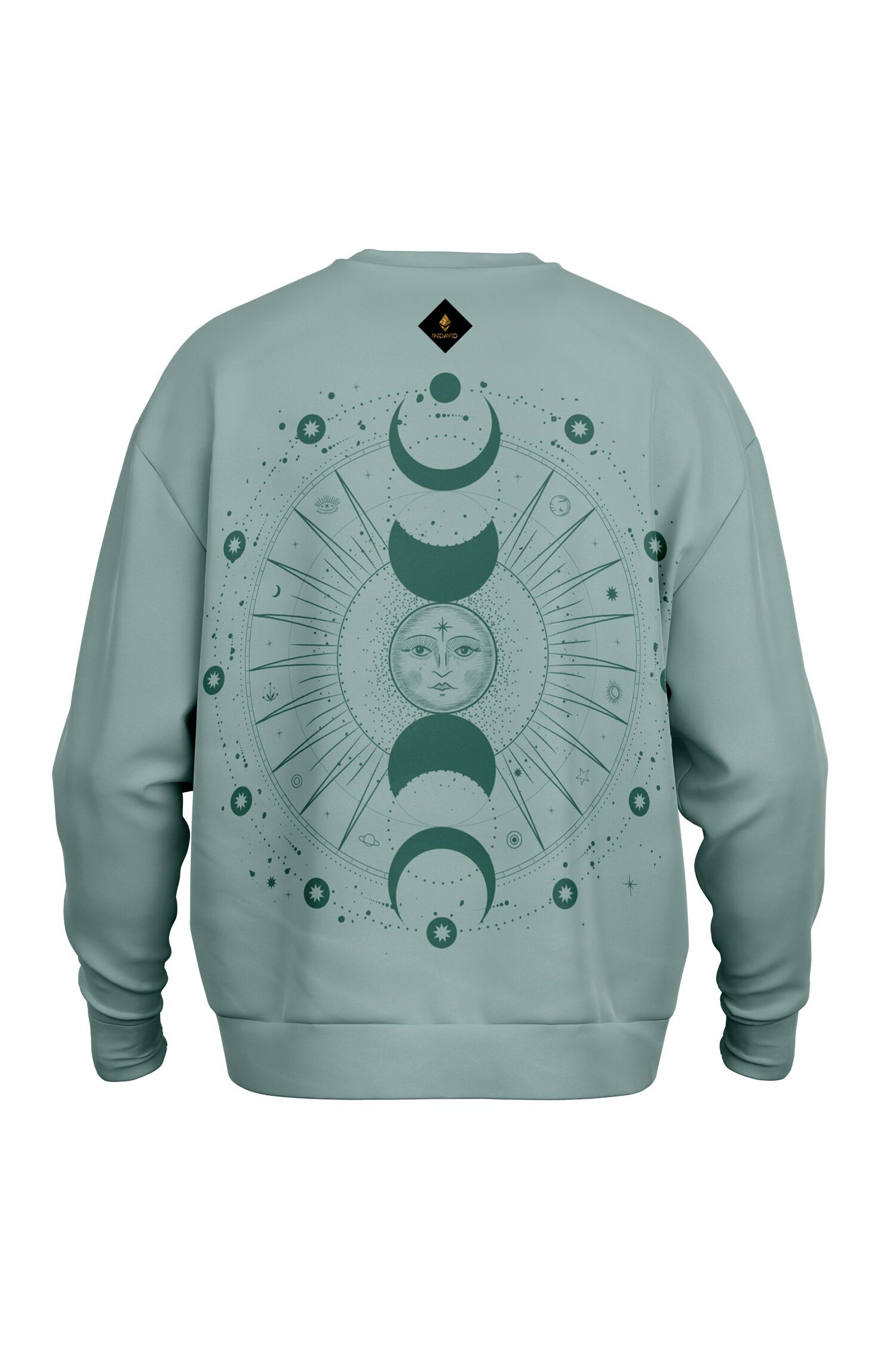 Oversized Heavy Sweatshirt - DeepGreen