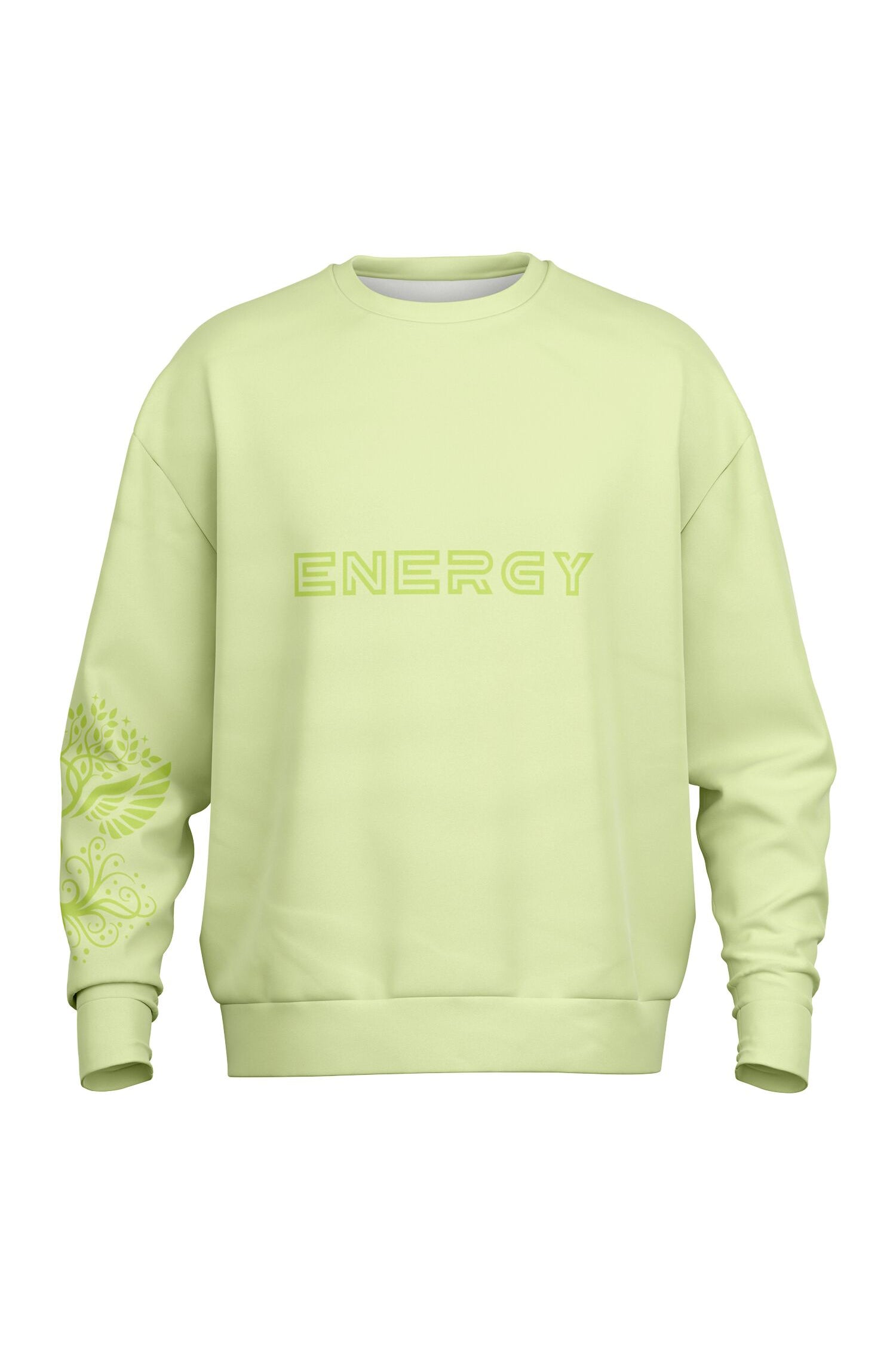 Oversized Heavy Sweatshirt - GreenGlow