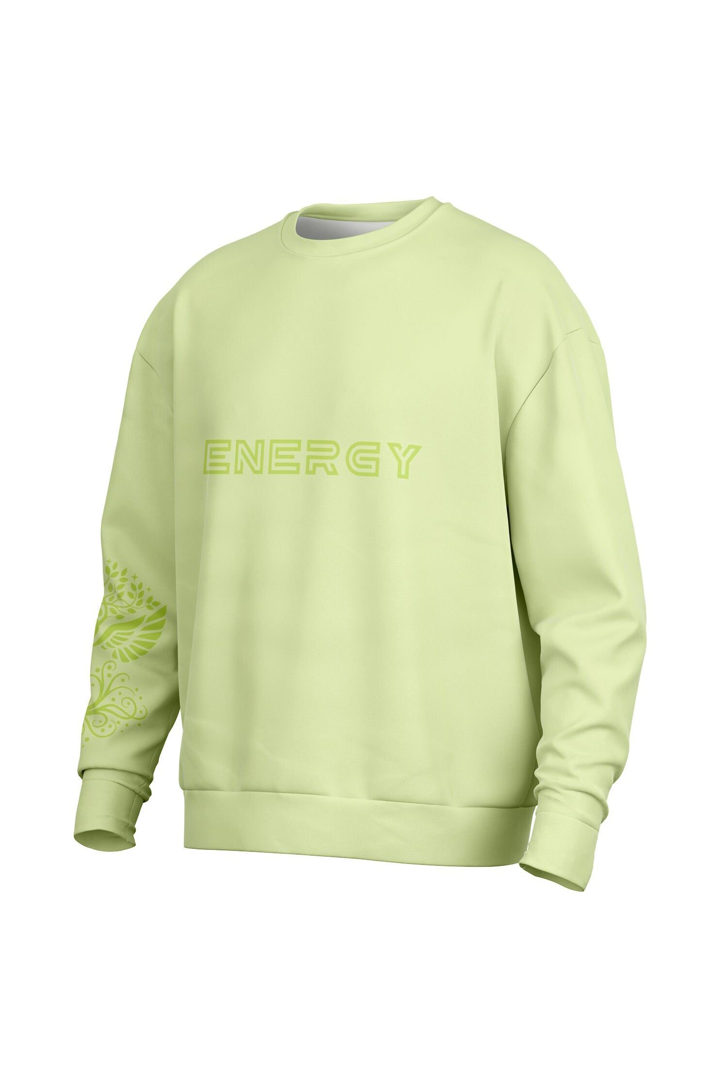 Oversized Heavy Sweatshirt - GreenGlow