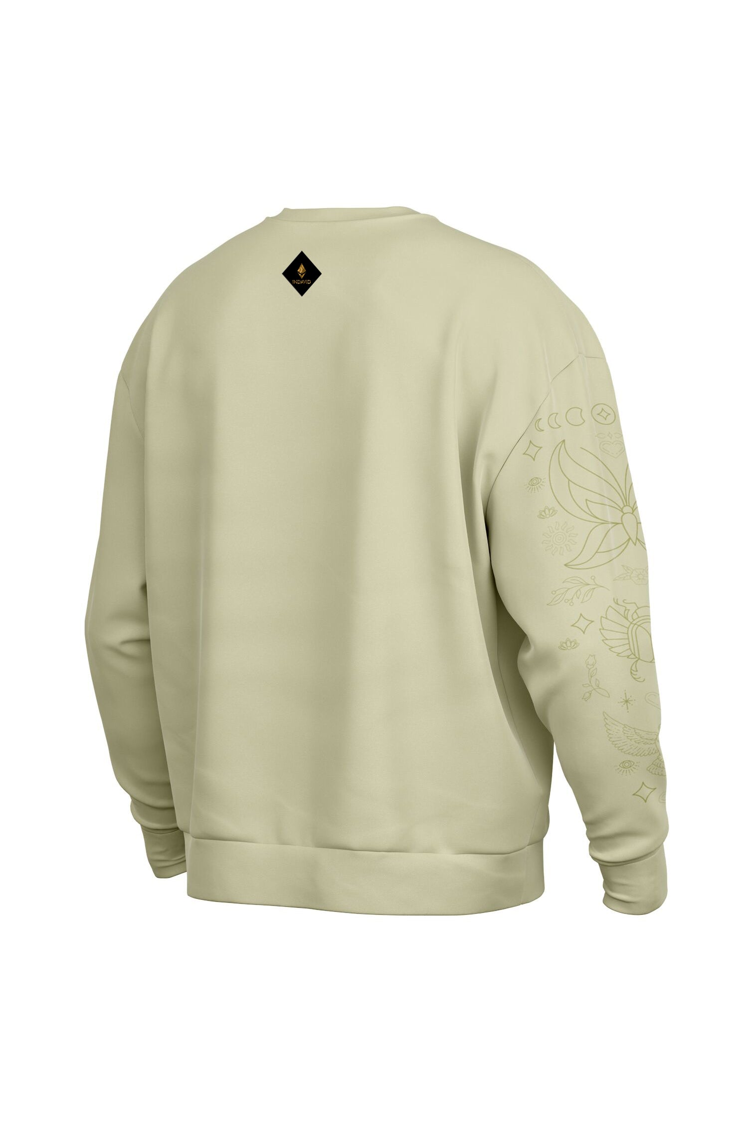 Oversized Heavy Sweatshirt - MeadowlandGreen