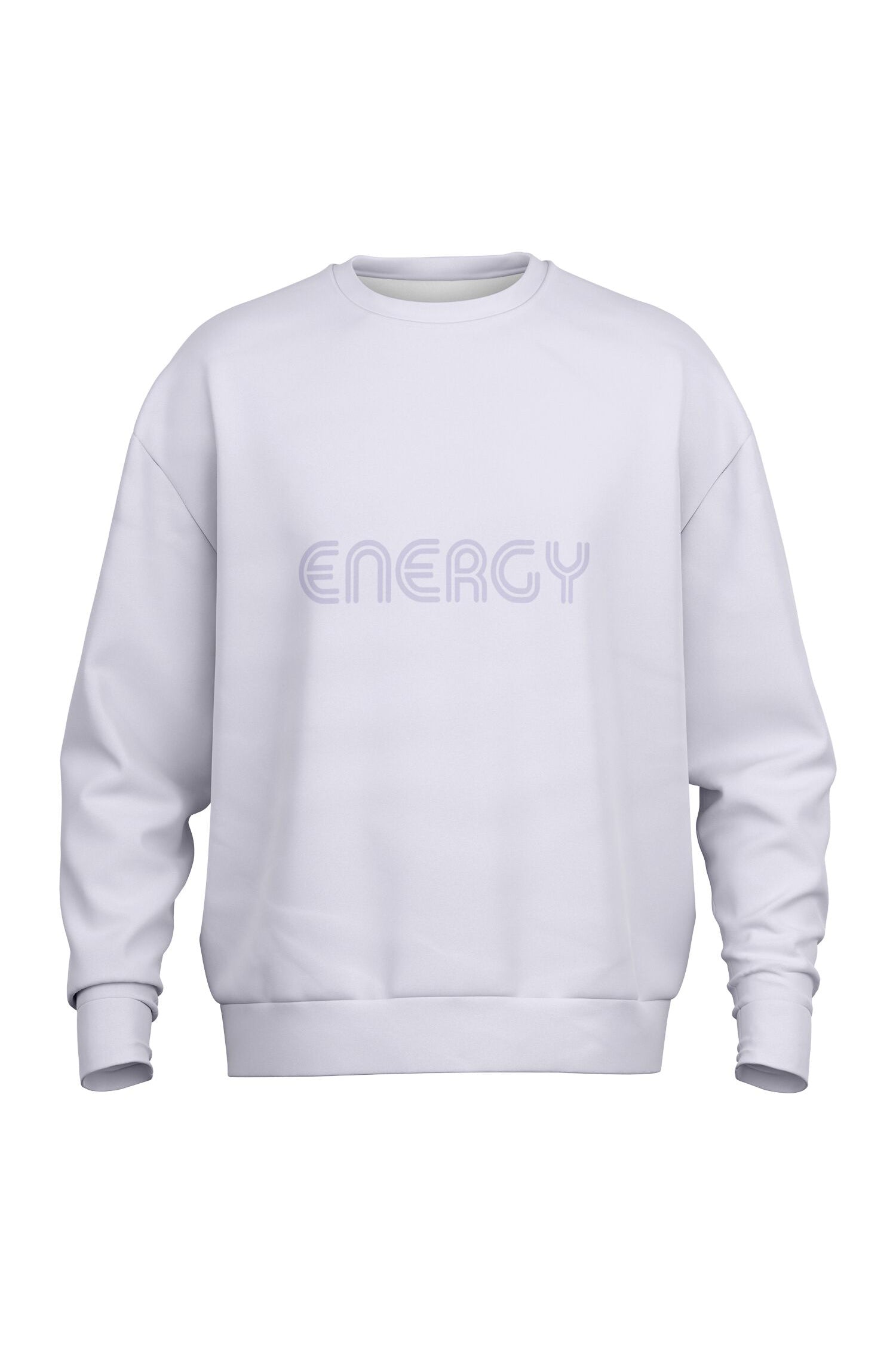 Oversized Heavy Sweatshirt - PeacefulLilac
