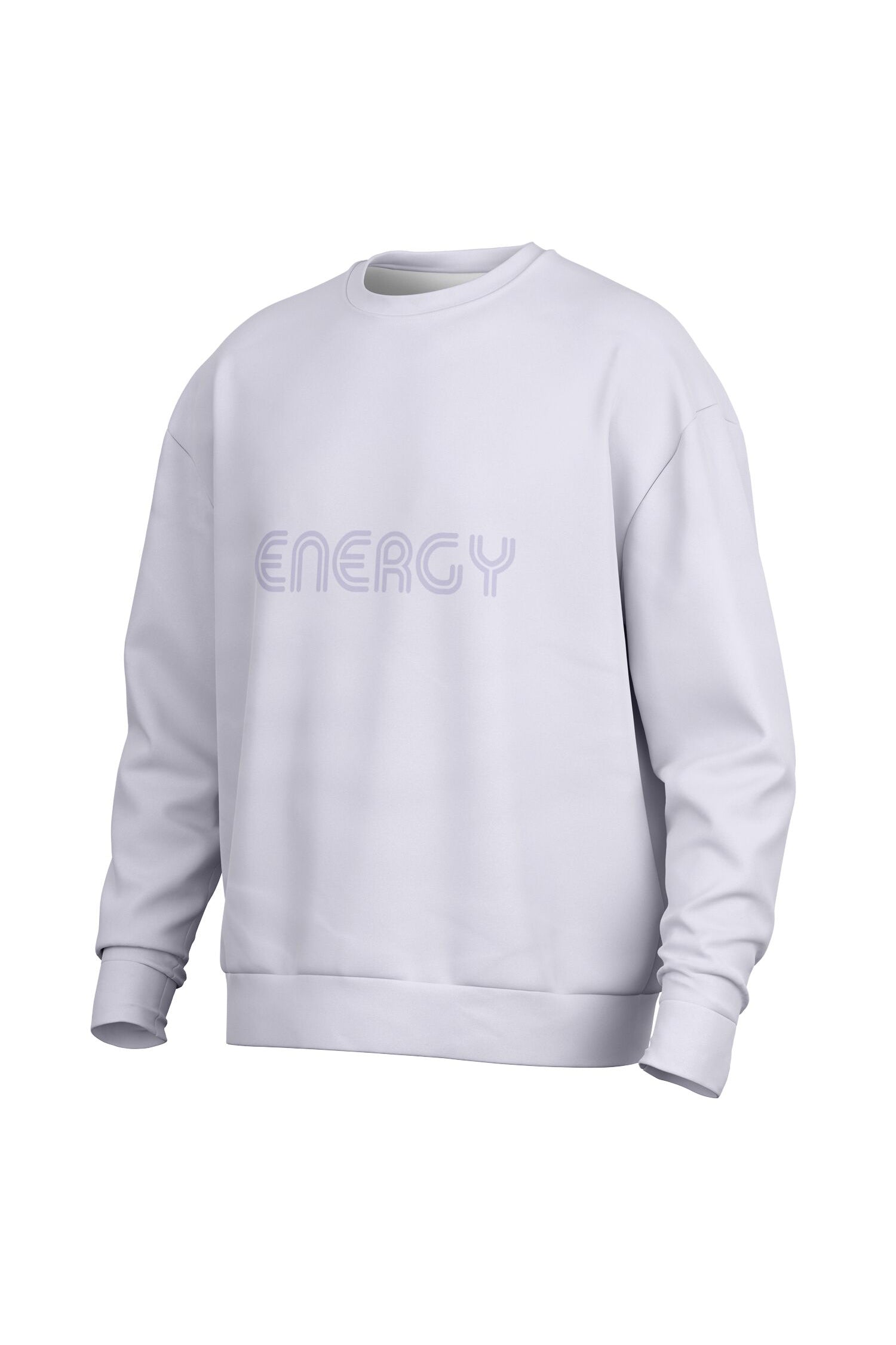 Oversized Heavy Sweatshirt - PeacefulLilac