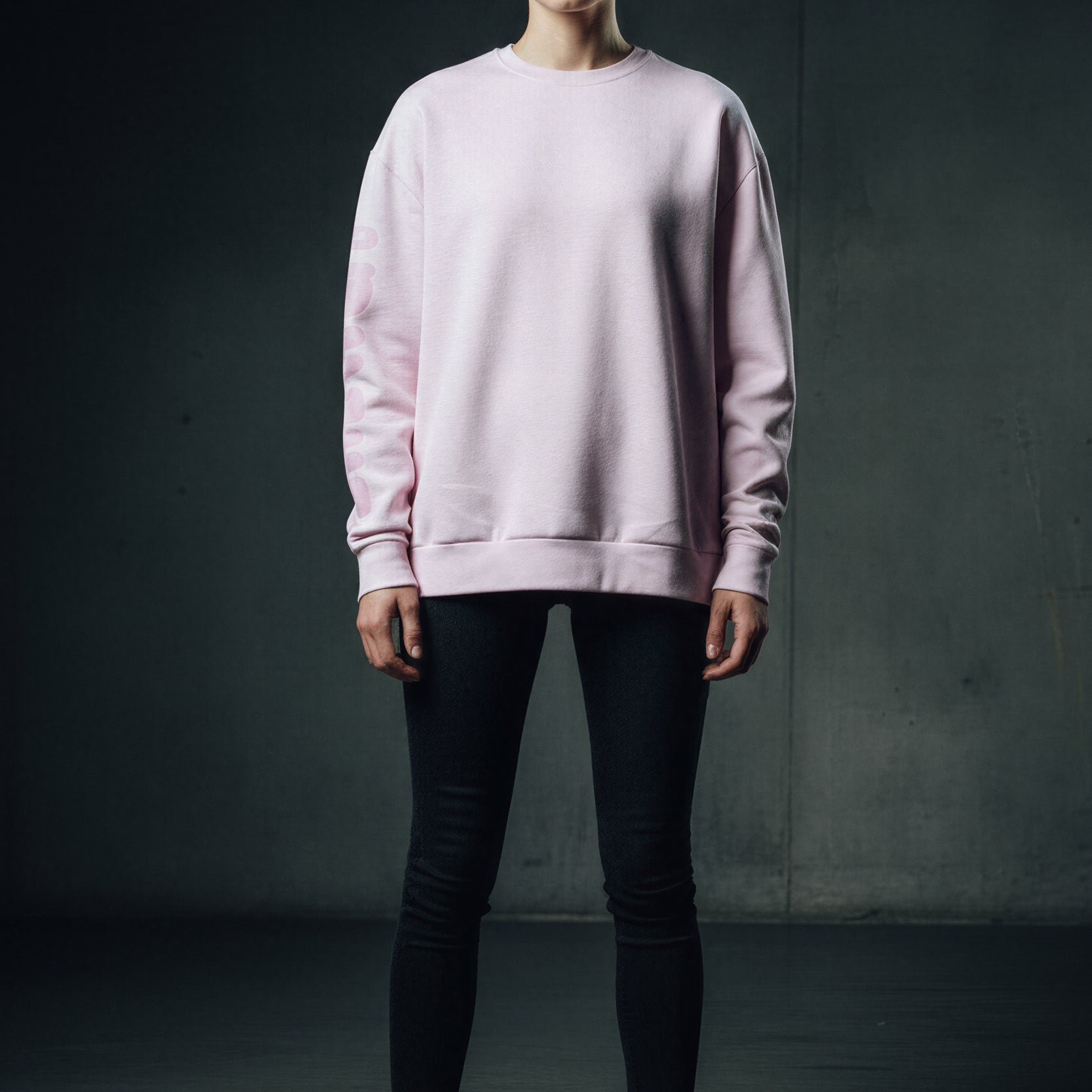Oversized Heavy Sweatshirt - PopPink
