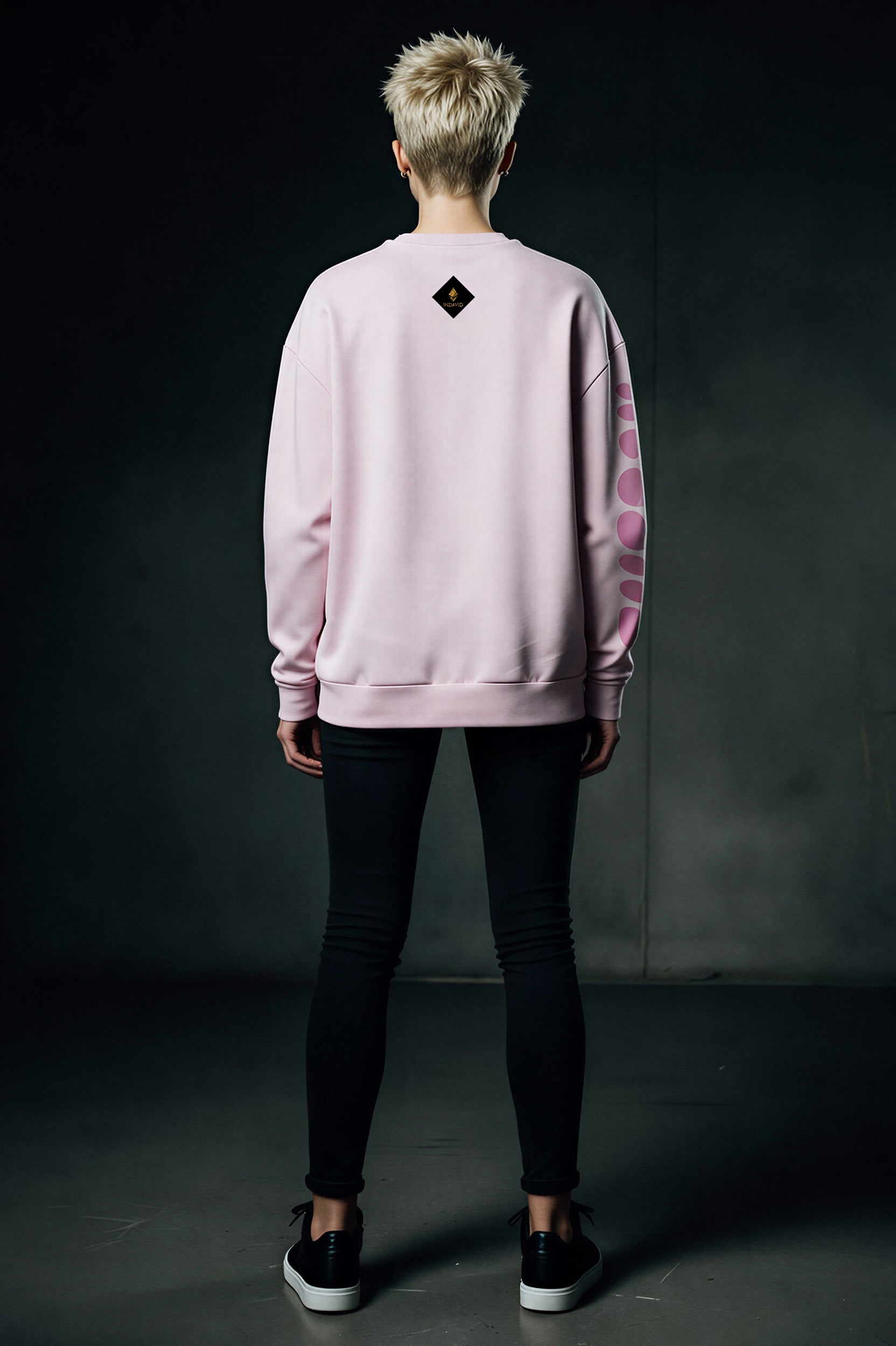 Oversized Heavy Sweatshirt - PopPink