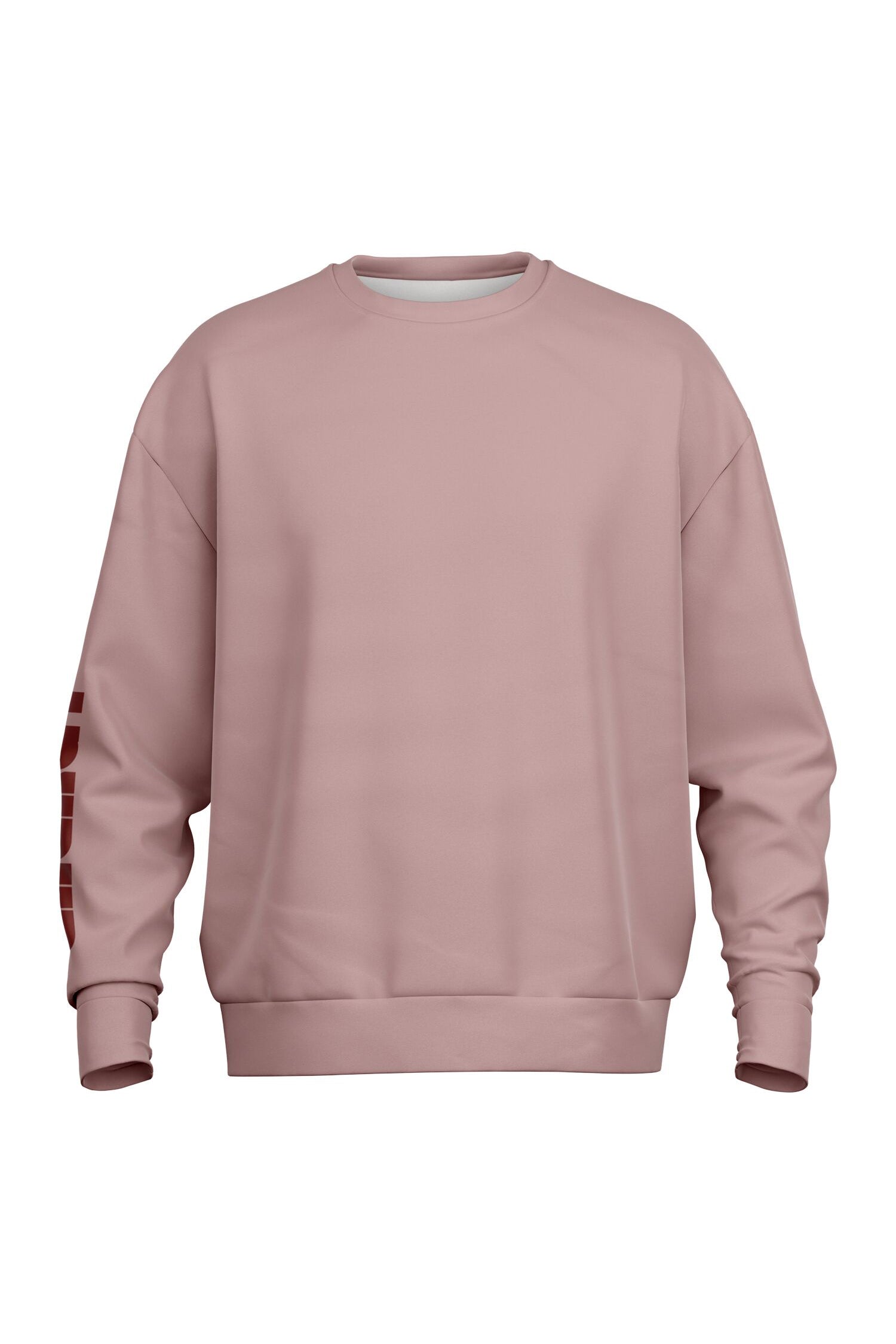 Oversized Heavy Sweatshirt - Russet