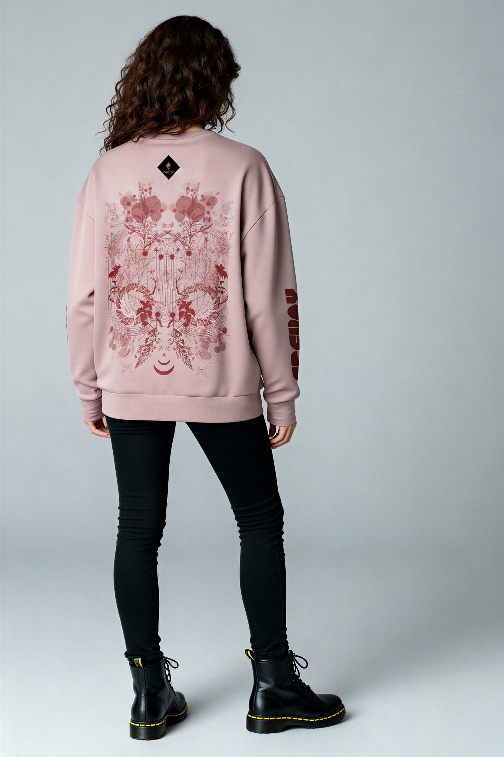 Oversized Heavy Sweatshirt - Russet