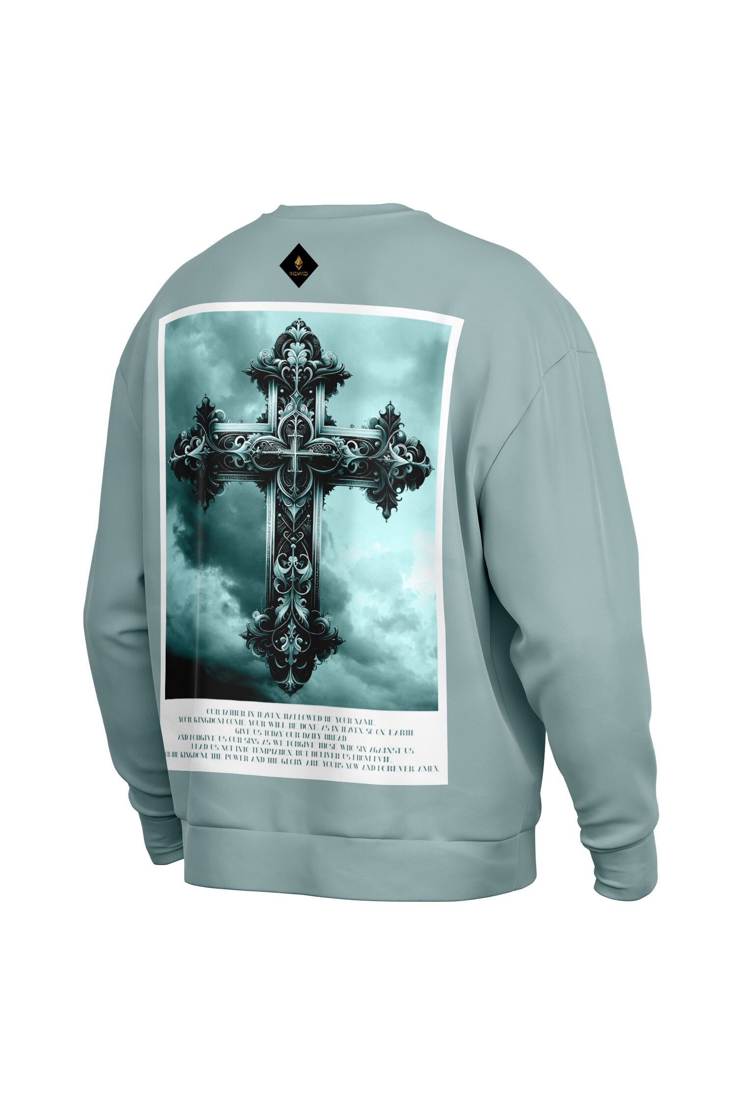 Oversized Heavy Sweatshirt - TransformativeTeal