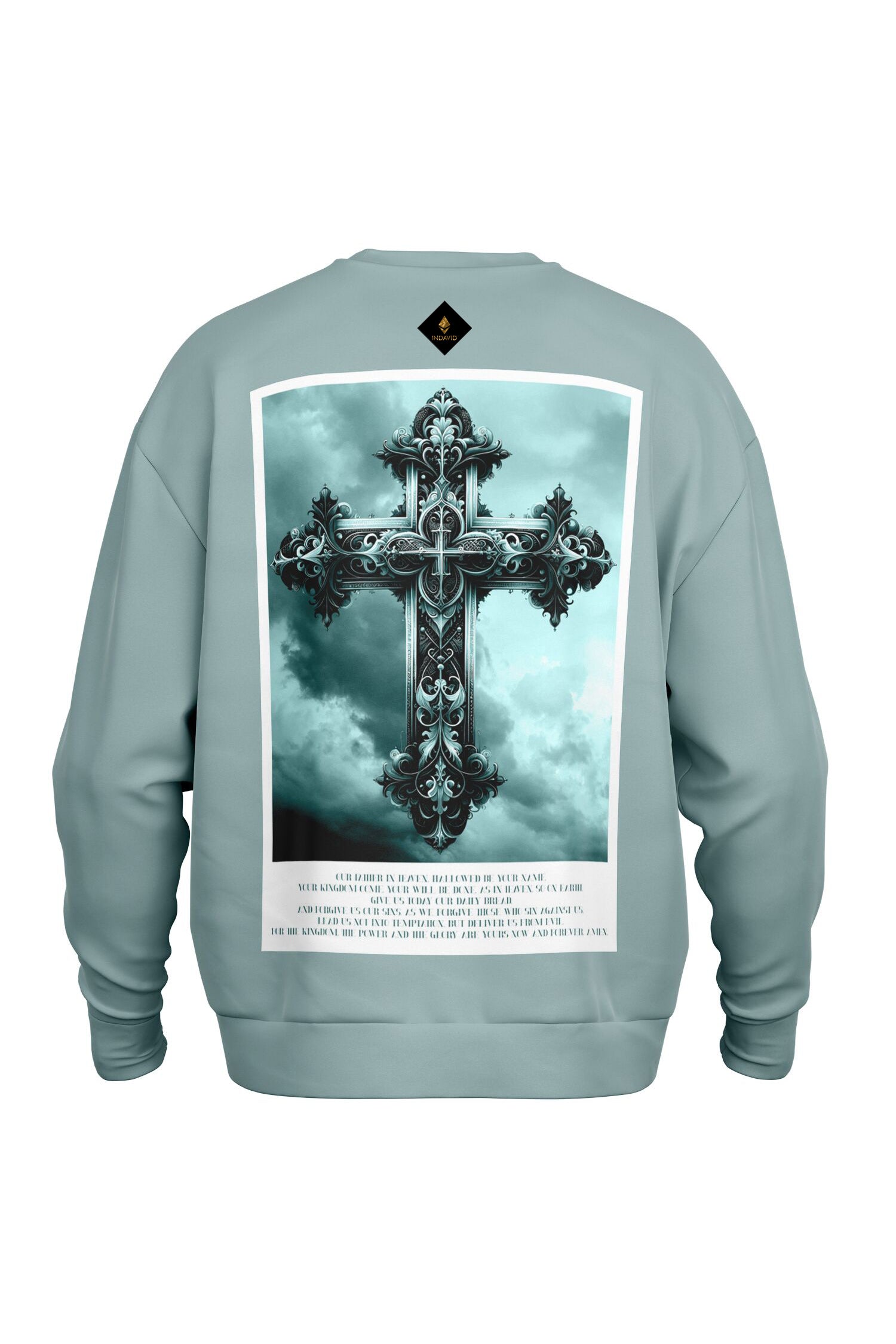 Oversized Heavy Sweatshirt - TransformativeTeal