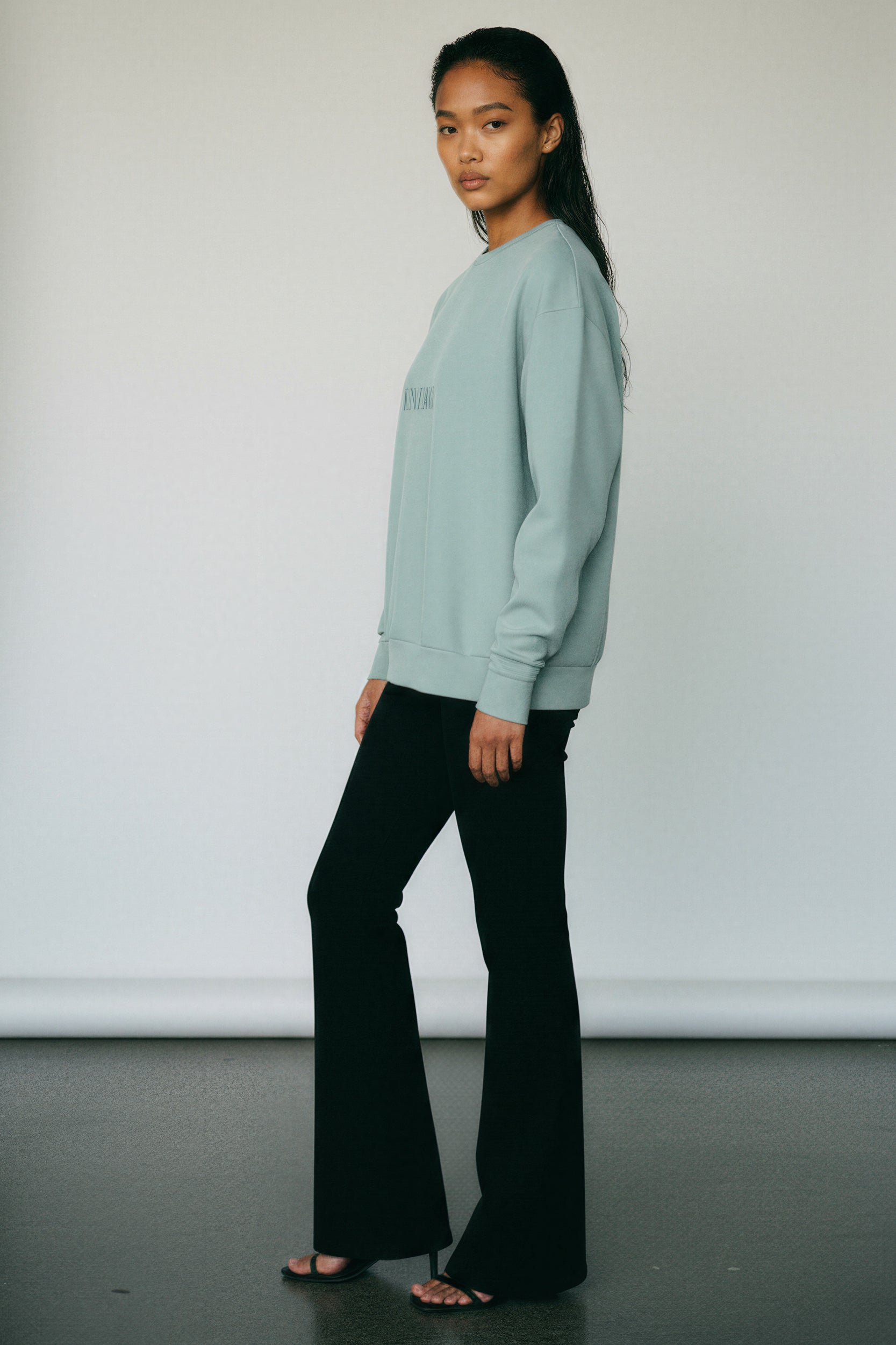 Oversized Heavy Sweatshirt - TransformativeTeal