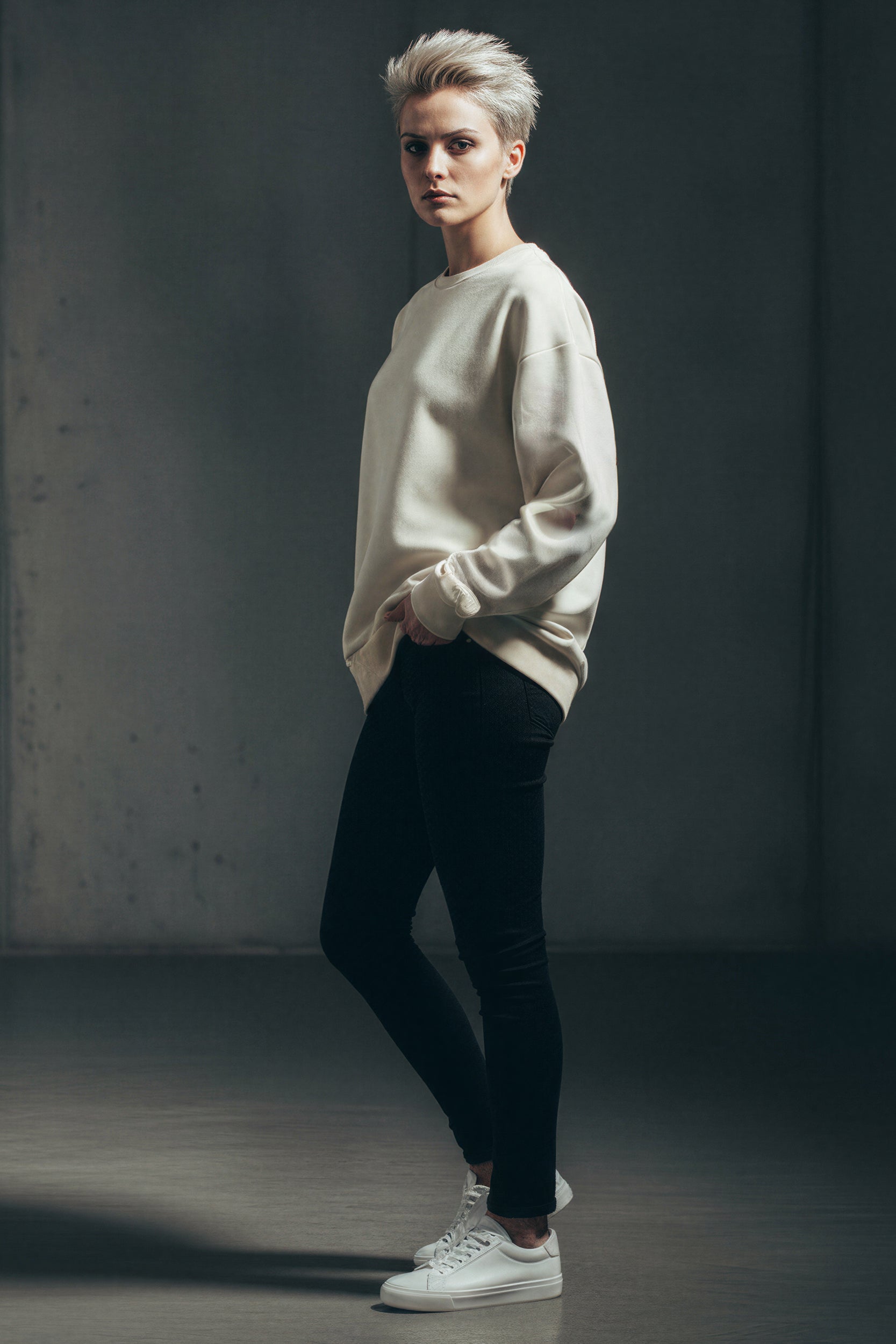 Oversized Heavy Sweatshirt - WaxPaper
