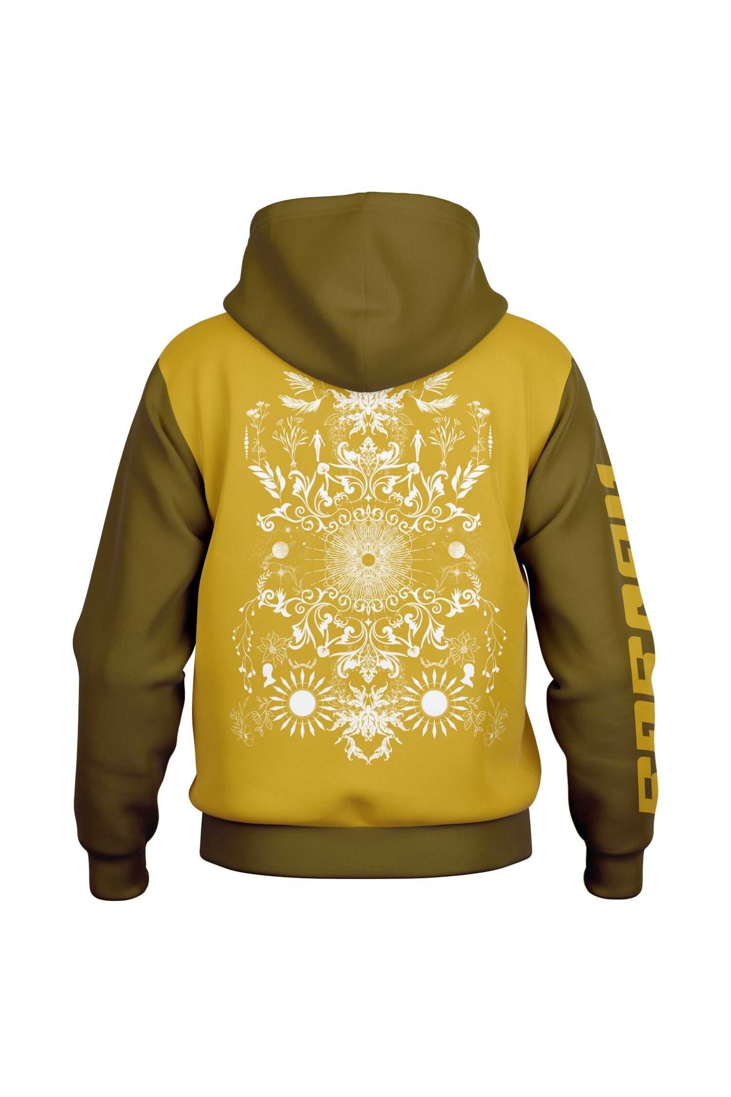 Hooded Baseball Jacke - AmberHaze