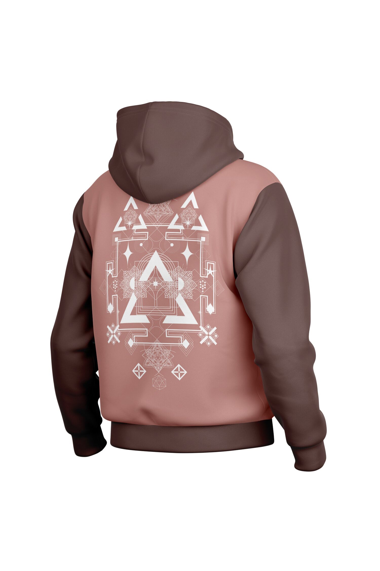 Hooded Baseball Jacke - Clay