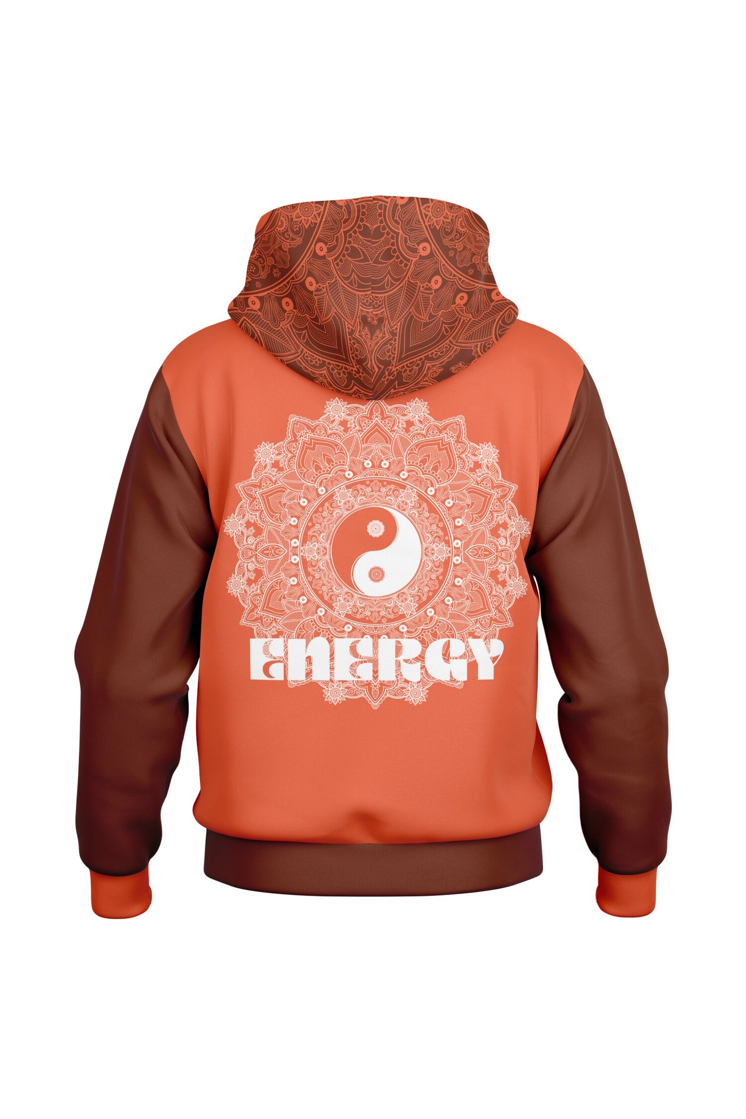 Hooded Baseball Jacke - EnergyOrange