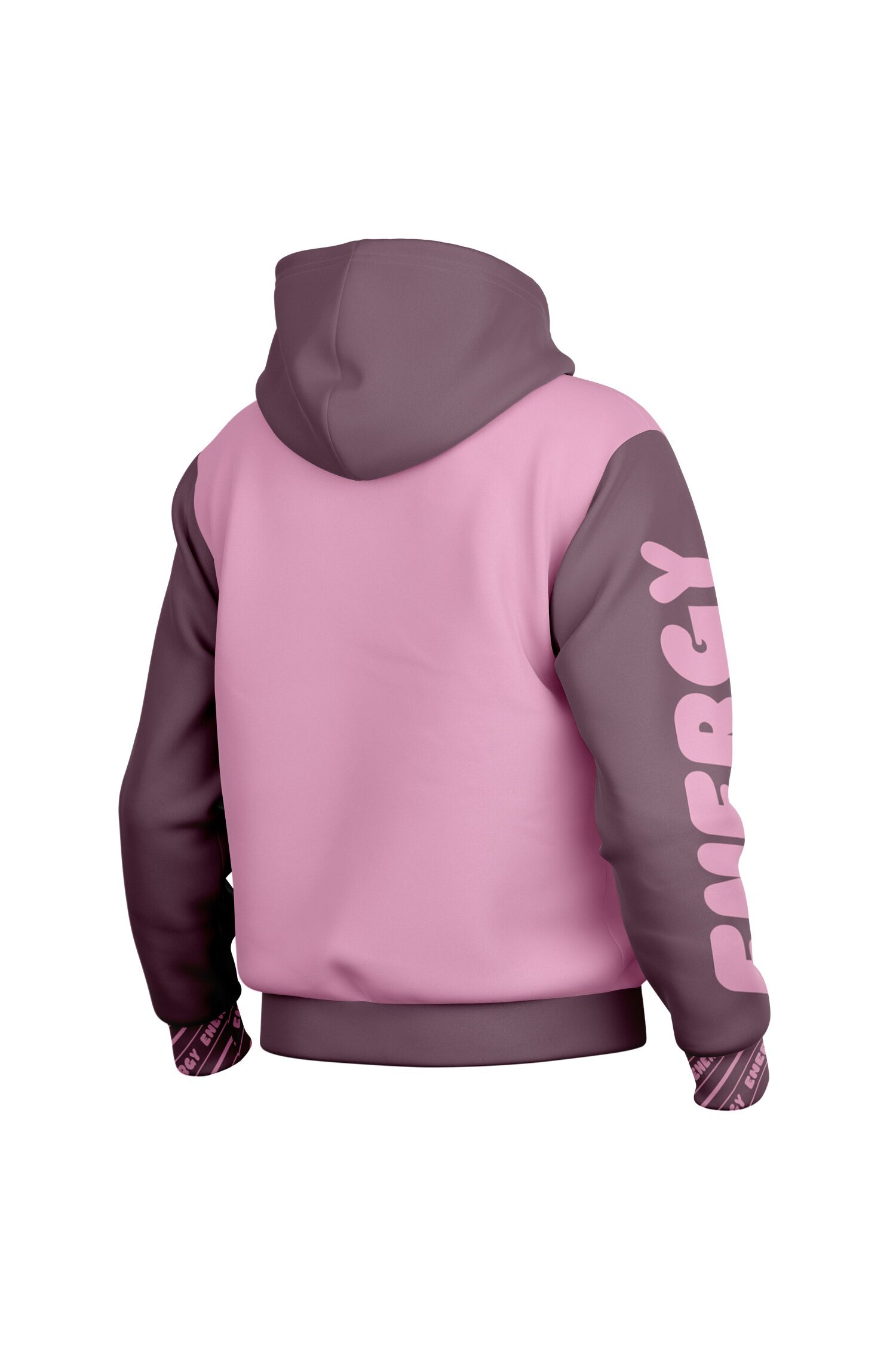 Hooded Baseball Jacke - PopPink