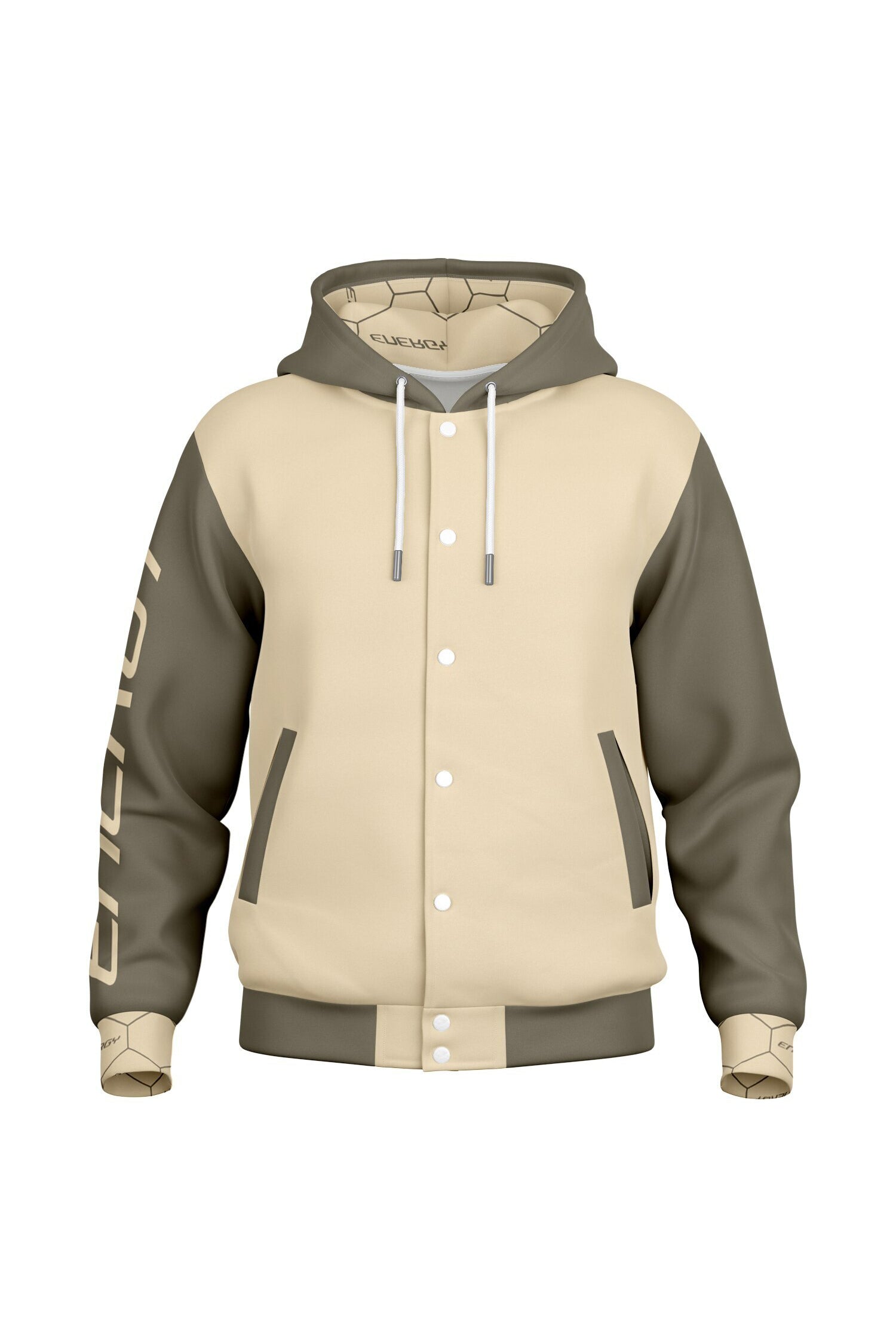 Hooded Baseball Jacke - WaxPaper