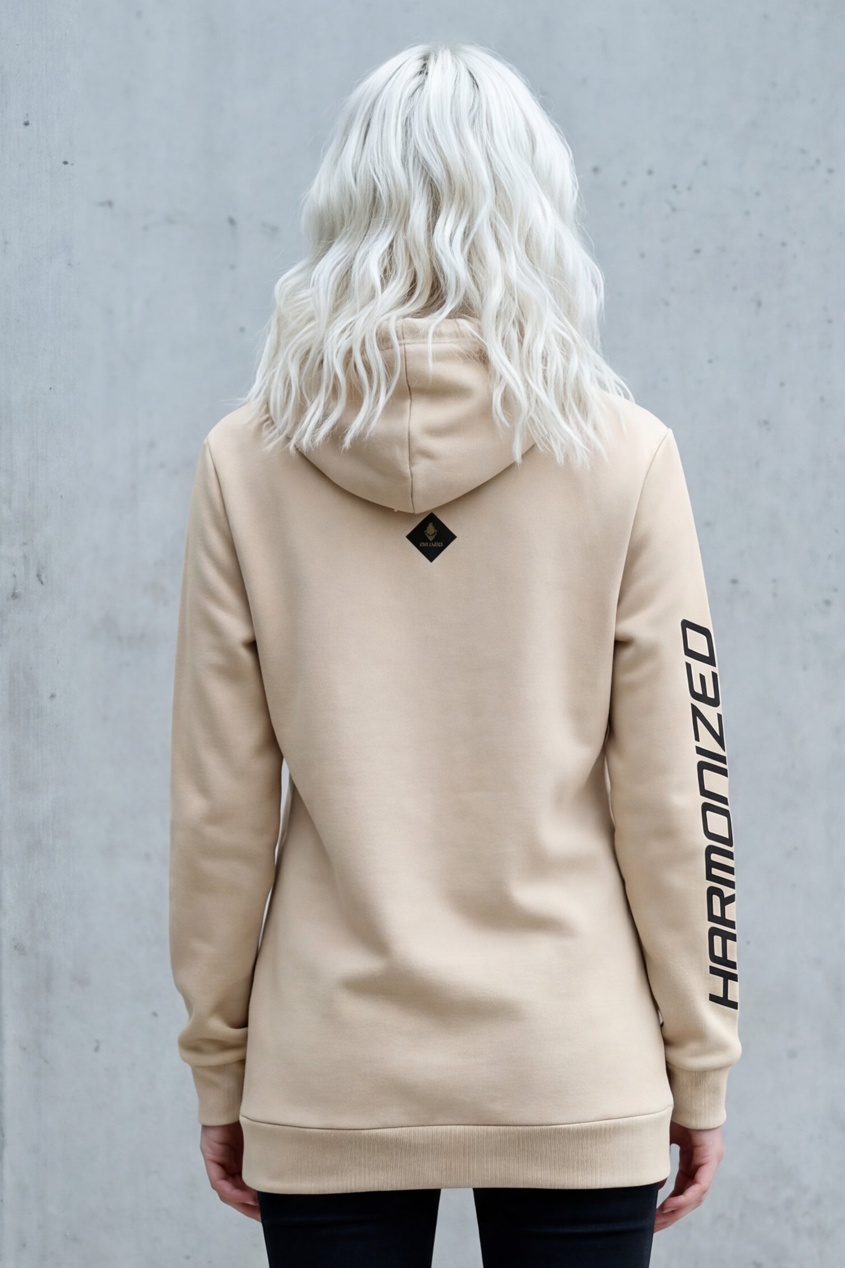 Long-Hoodie - Angora