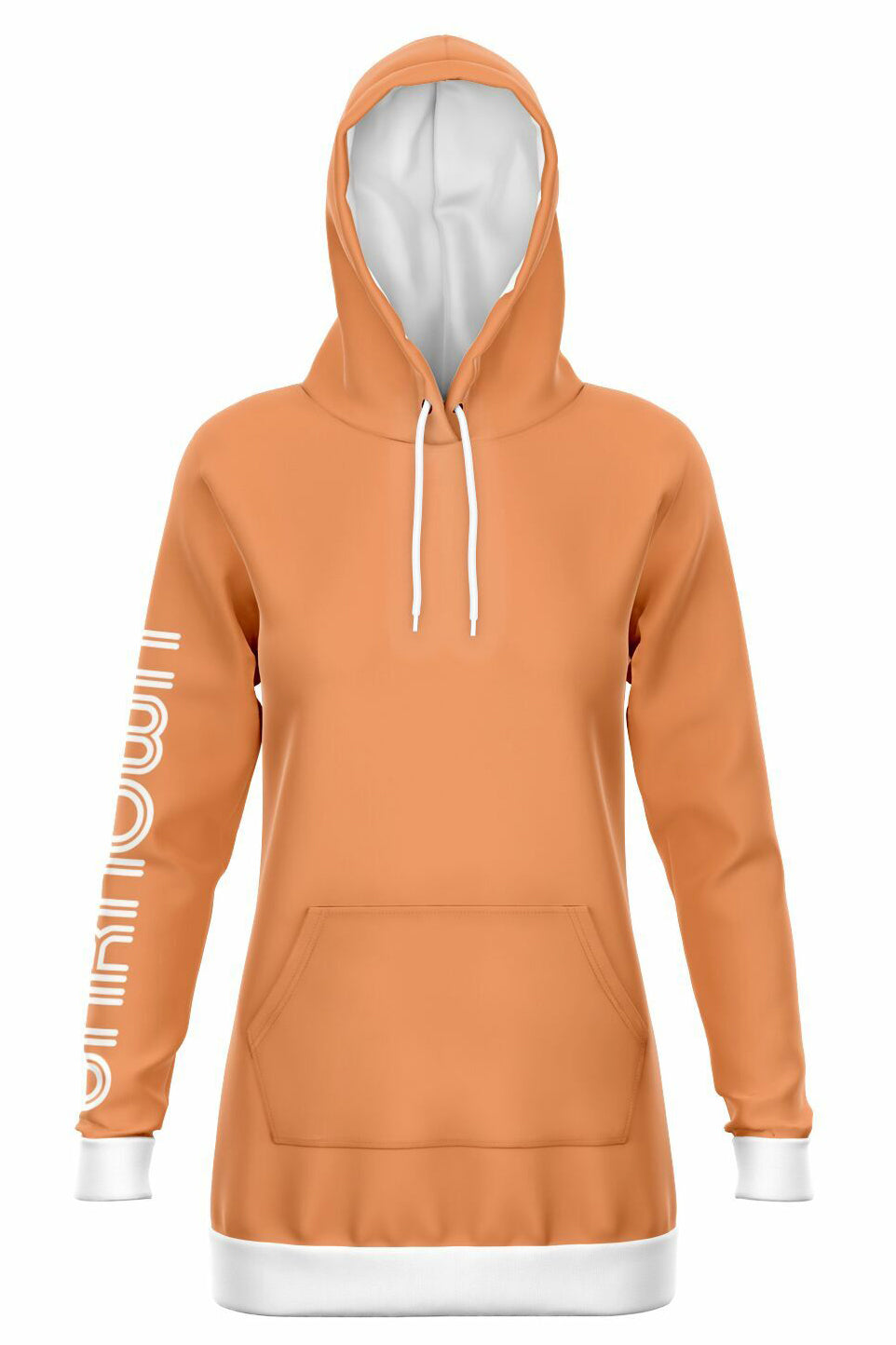Long-Hoodie - Melon