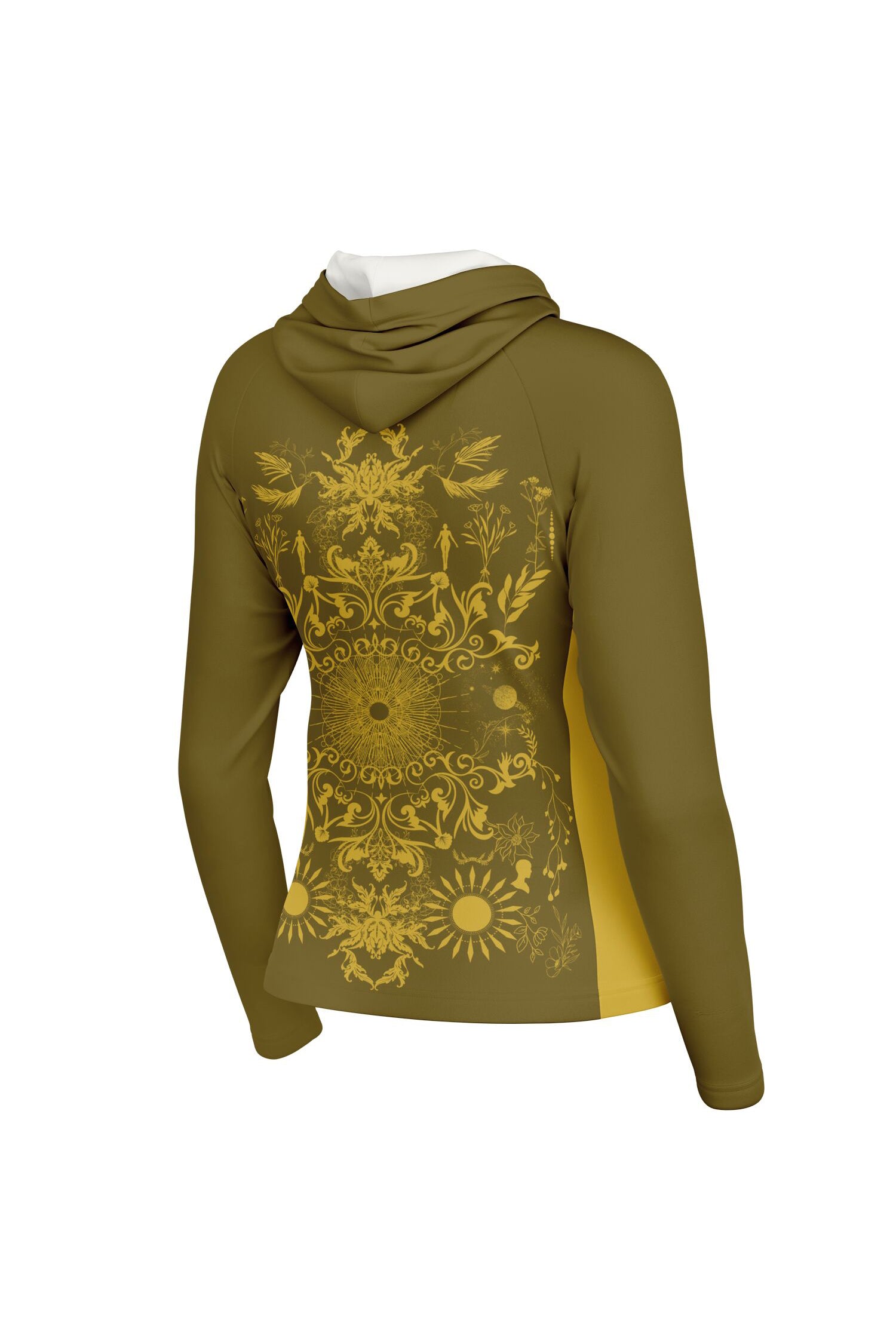 Sports Hooded Longsleeve - AmberHaze