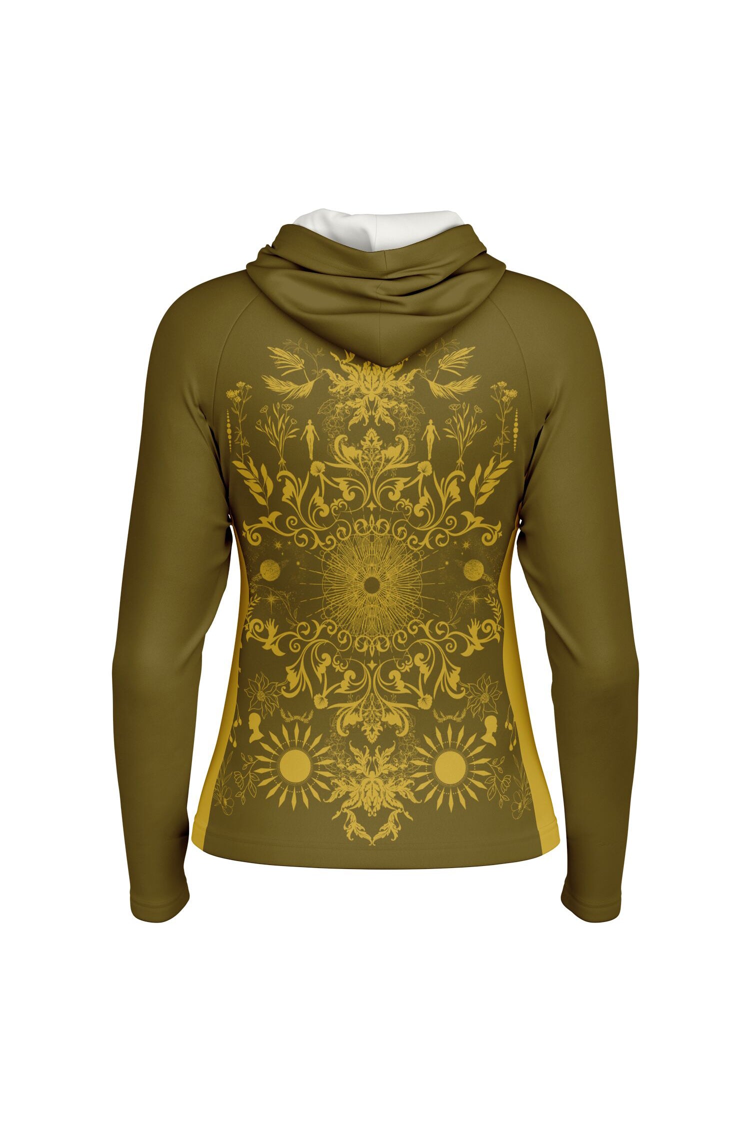 Sports Hooded Longsleeve - AmberHaze